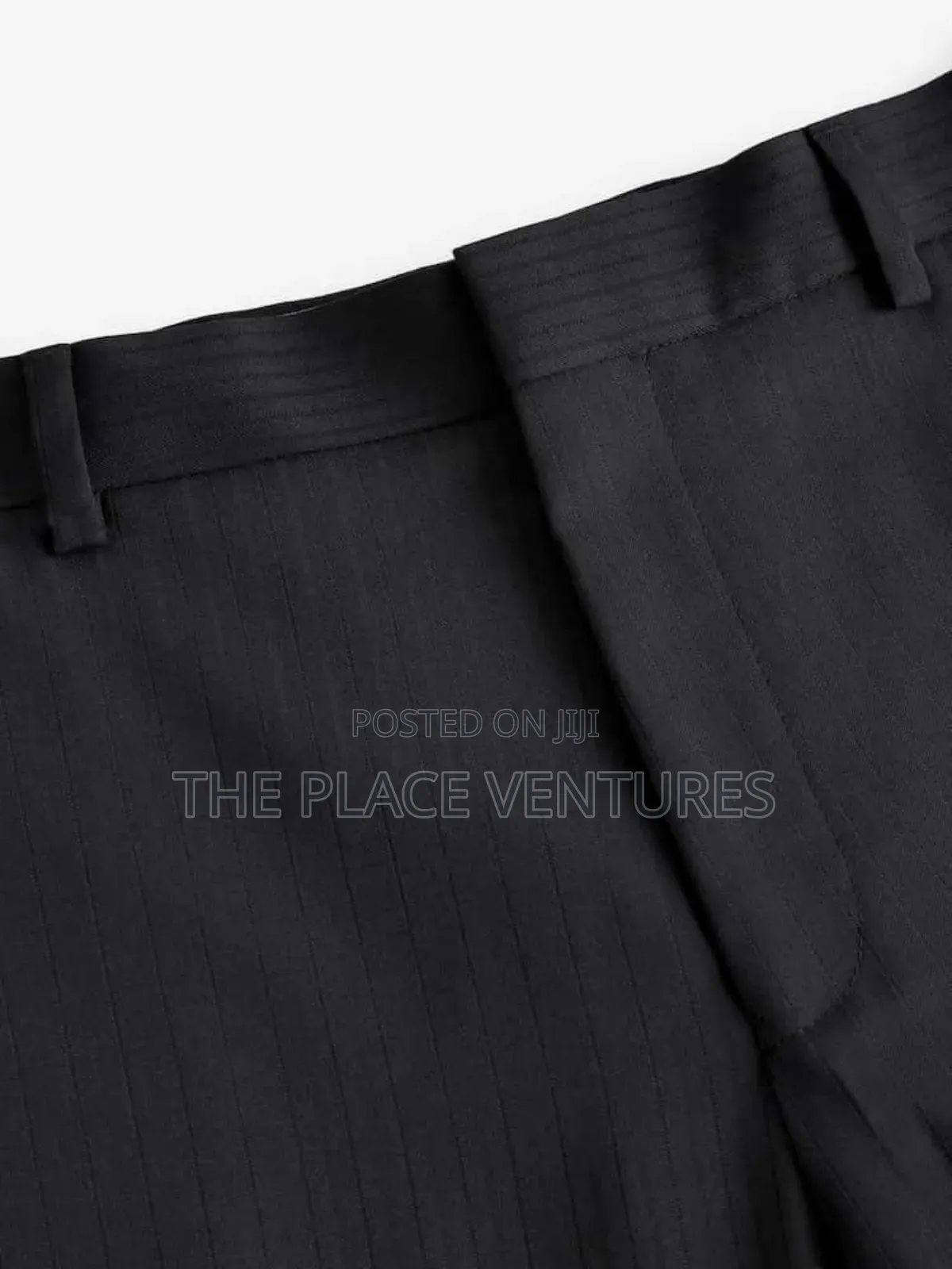 Black Plain Trousers