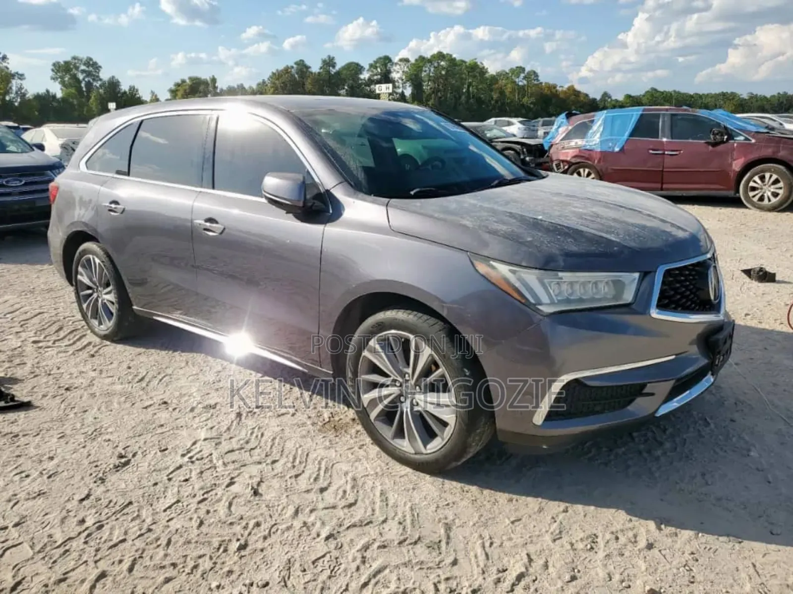 Acura MDX Tech & Ent. Pkgs SH-AWD 2019 Gray