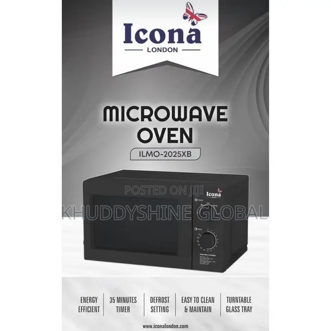 Icona London Manual Microwave Oven 20l