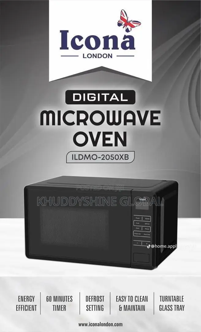 Icons London Microwave Oven Digital 20l