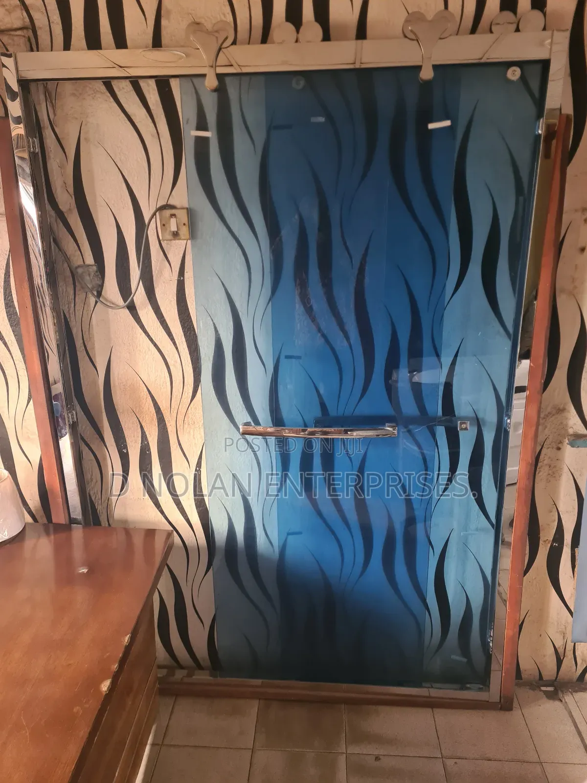 140cm Shower Glass Door