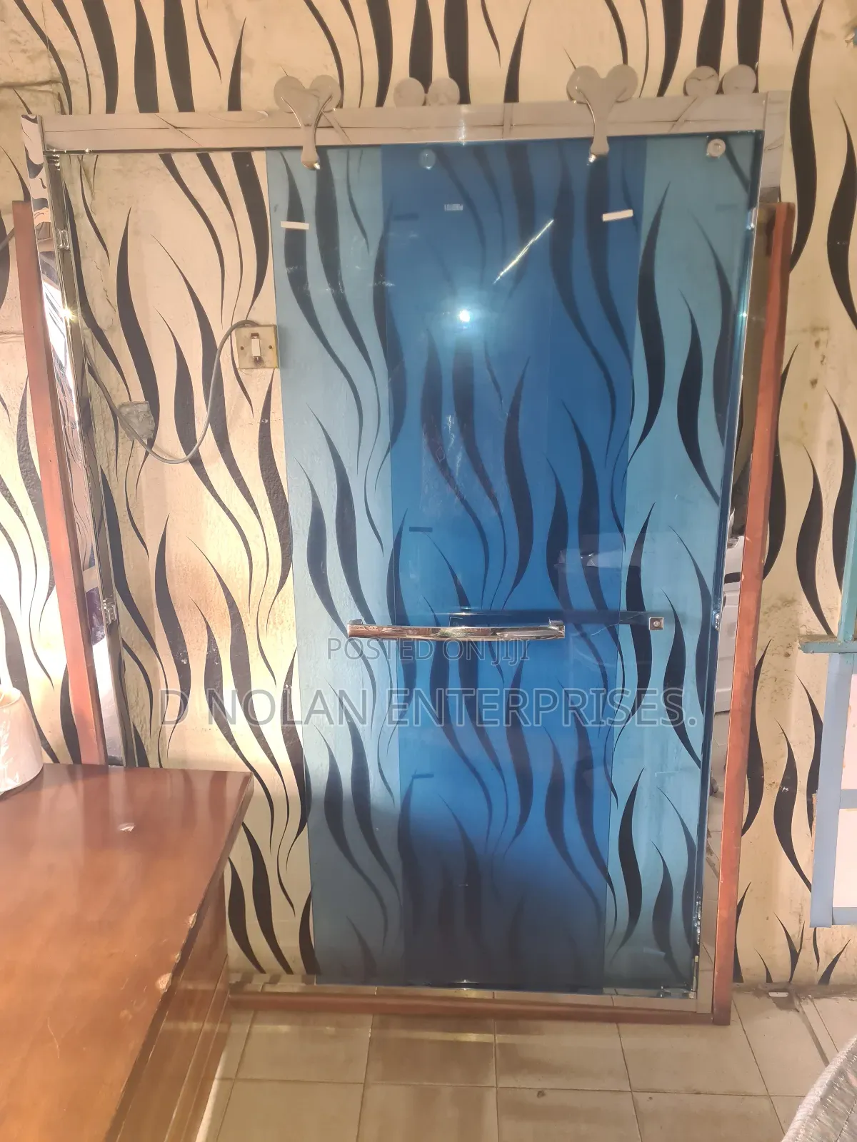 140cm Shower Glass Door