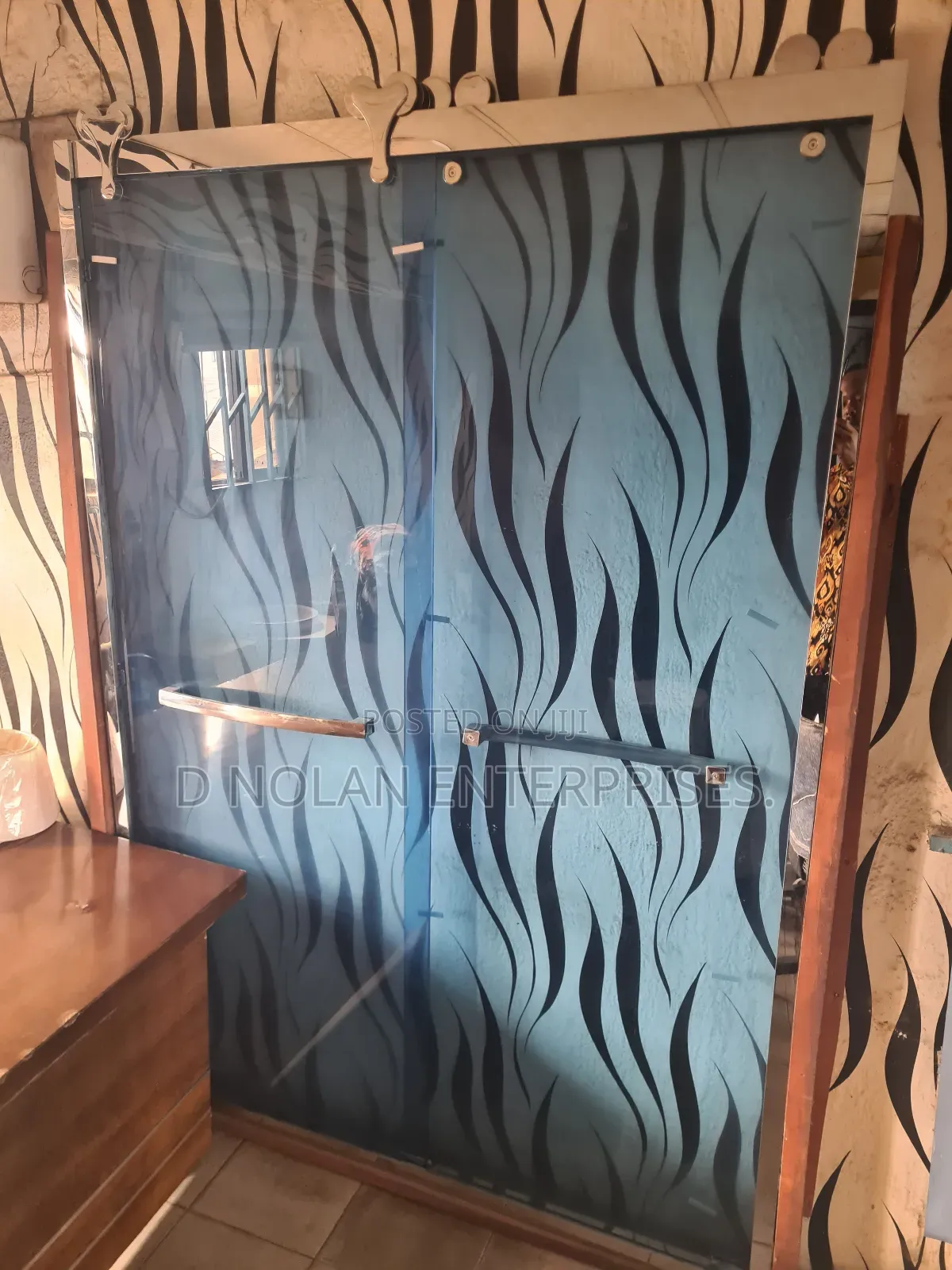 140cm Shower Glass Door