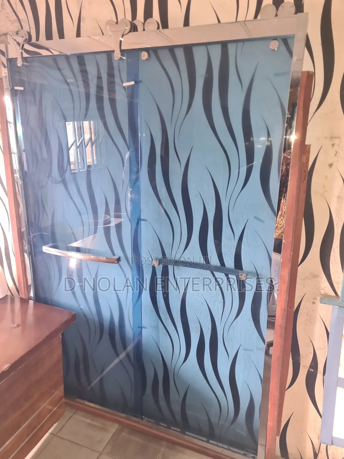 140cm Shower Glass Door