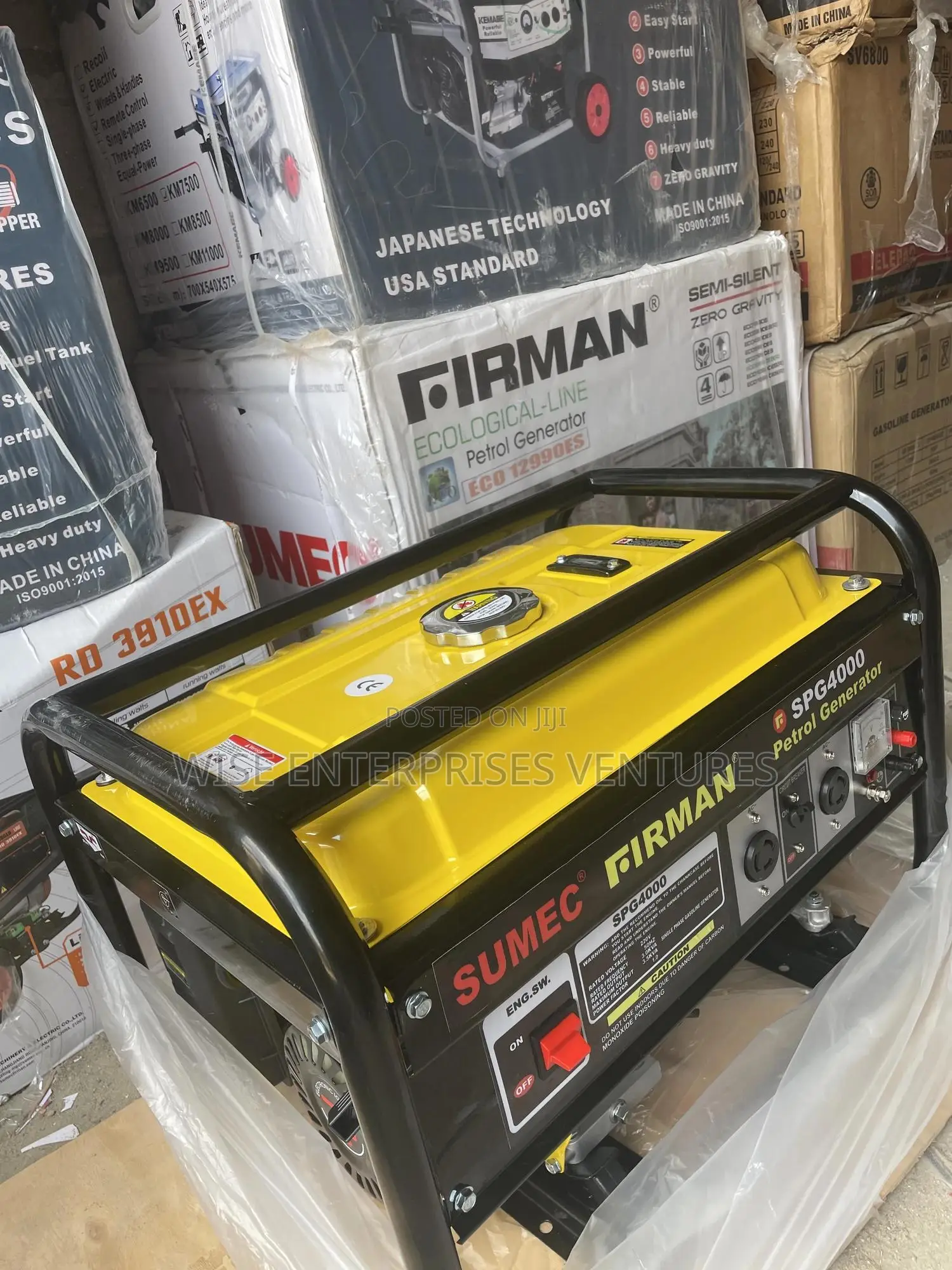 Sumec Firman Spg4000 4.5kva (100% Copper Coil) Generato