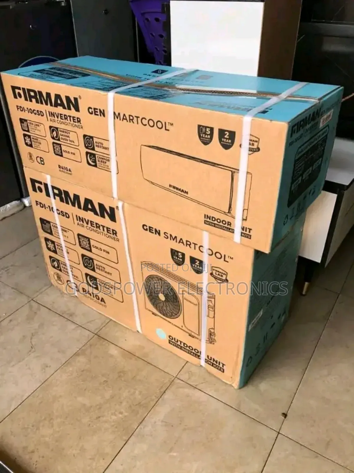 Firman 1.6hp Gen Smart Cool Inverter Air Conditioners With Accessories