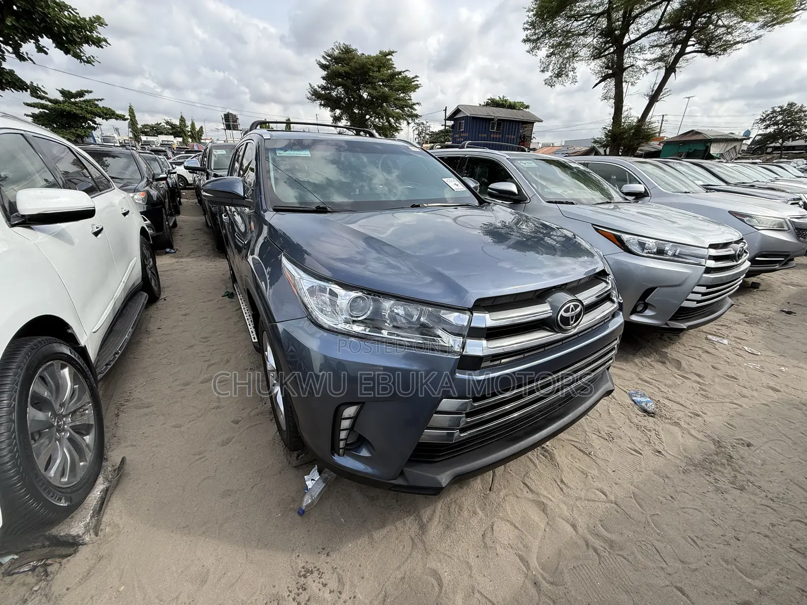 Toyota Highlander Limited 4dr SUV AWD (3.5L 6cyl 6A) 2015 Blue