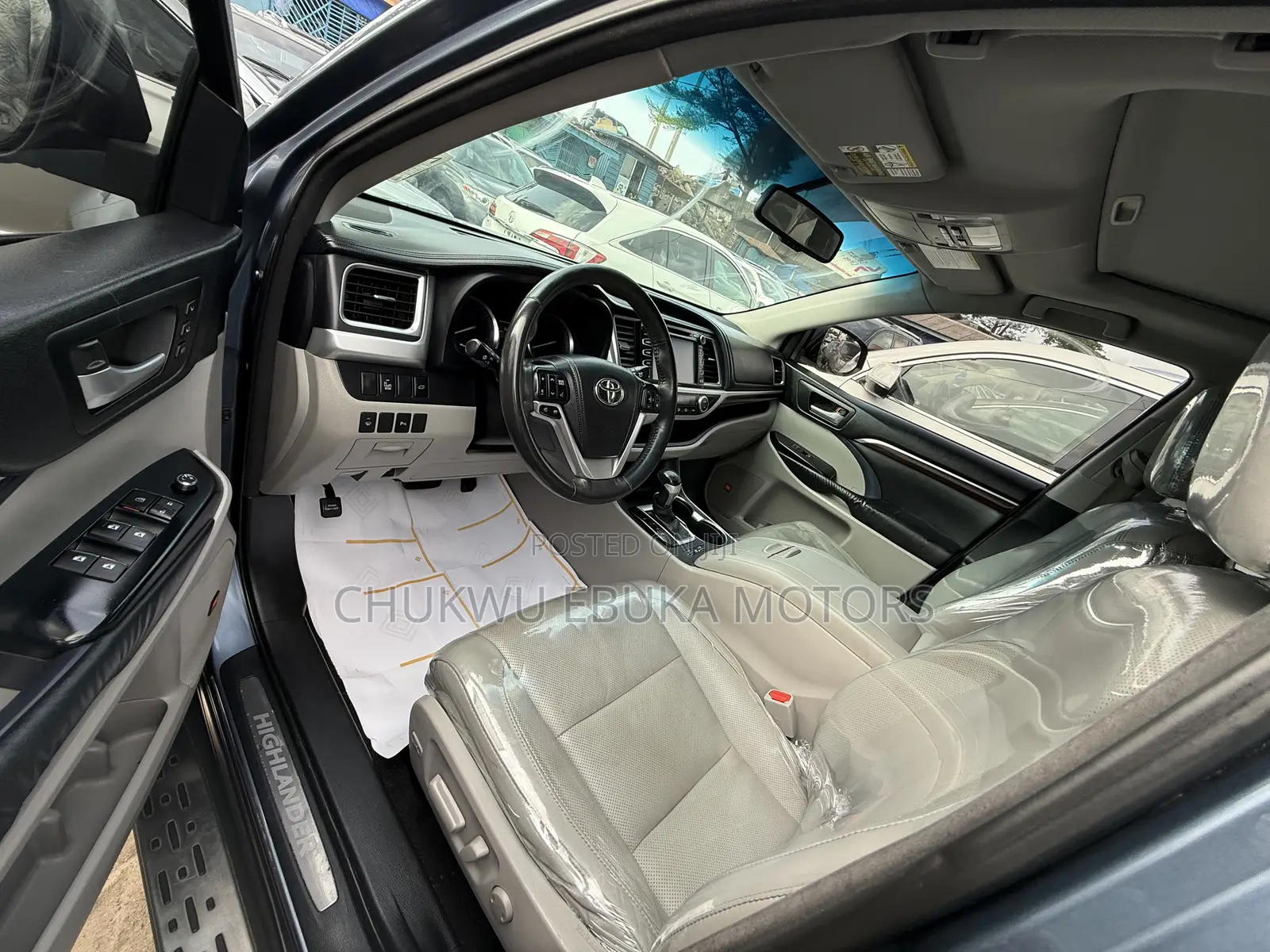 Toyota Highlander Limited 4dr SUV AWD (3.5L 6cyl 6A) 2015 Blue