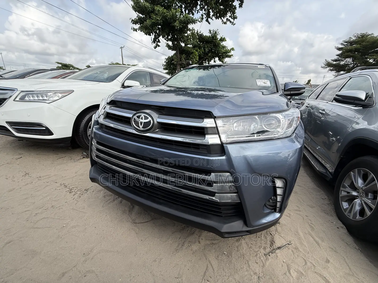 Toyota Highlander Limited 4dr SUV AWD (3.5L 6cyl 6A) 2015 Blue