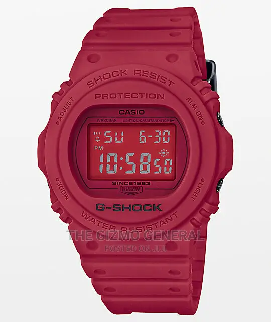 G-shock DW-5700 Red Out Series Digital Watch