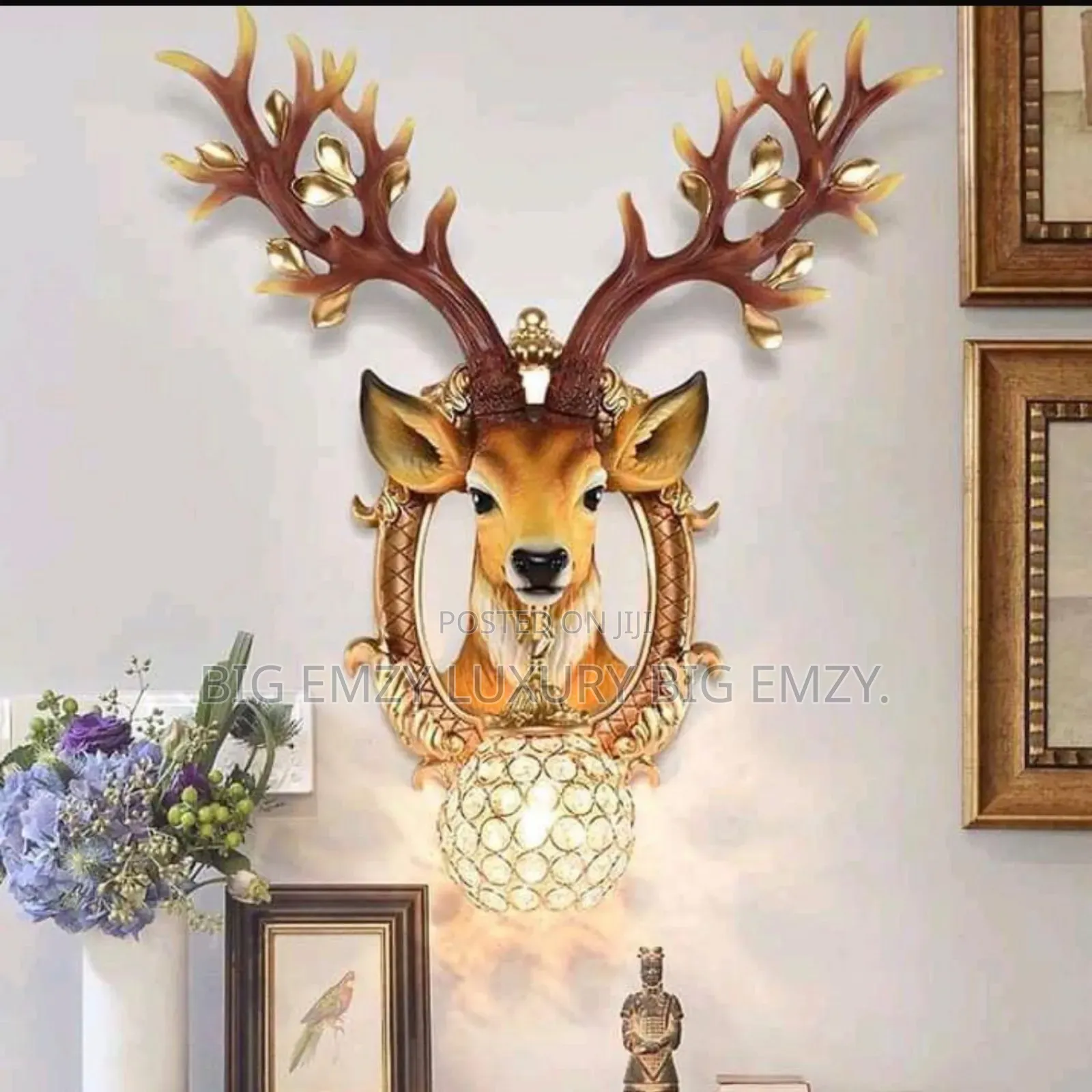 Whimsical Squirrel Resin Wall Sconce Light.