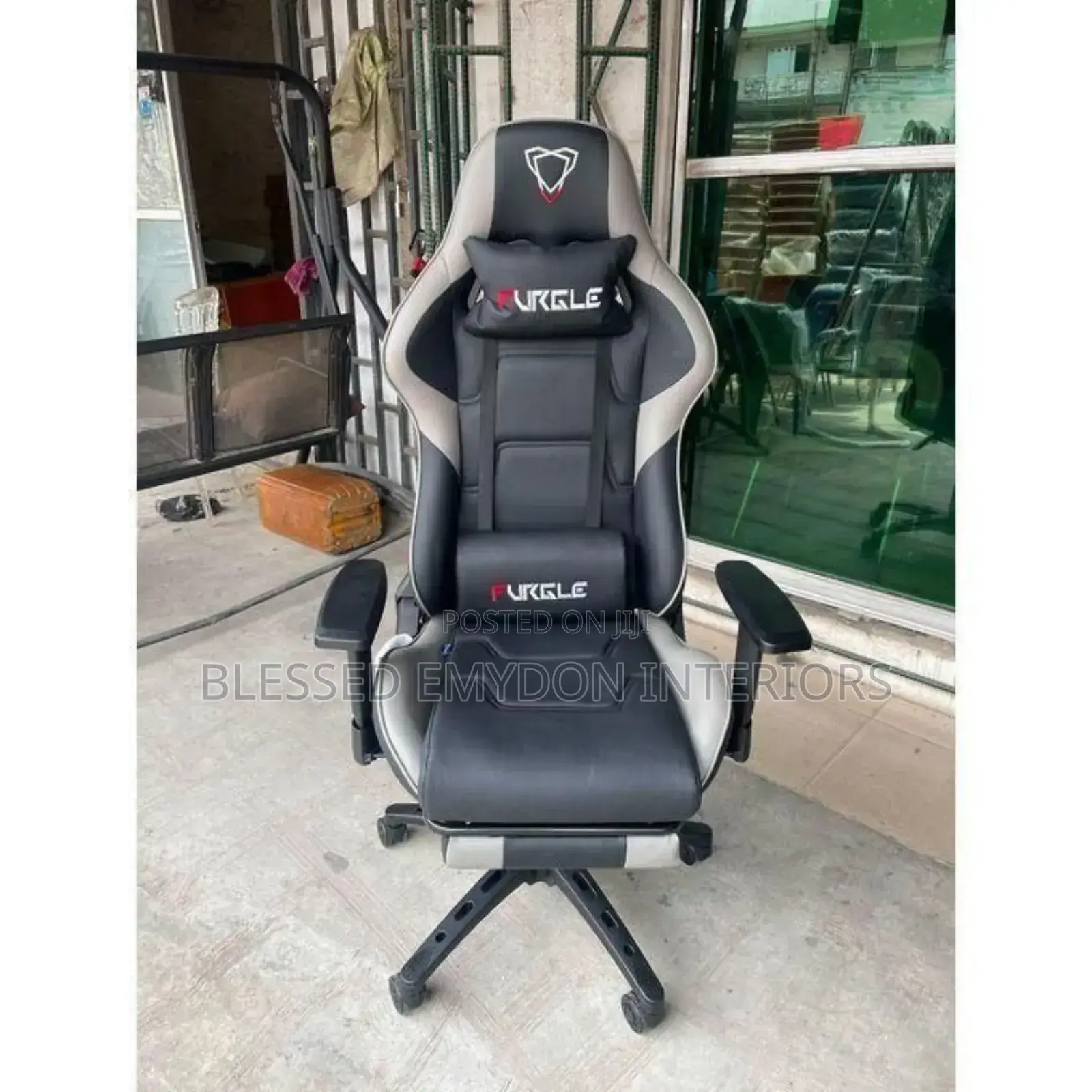 New Executive Furgle Swivel Chair With Footrest