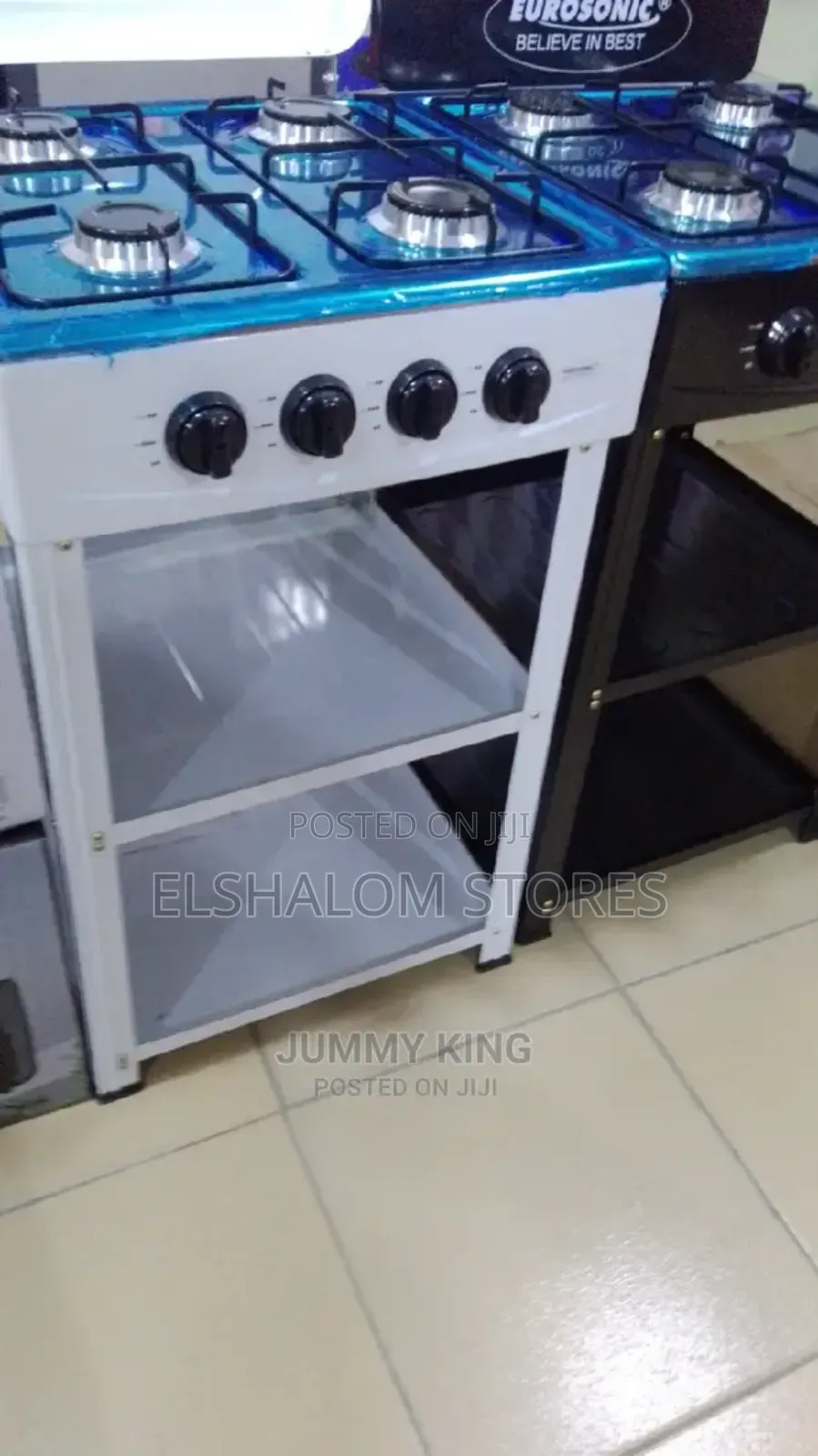 4 Face Gas Burner With Stand