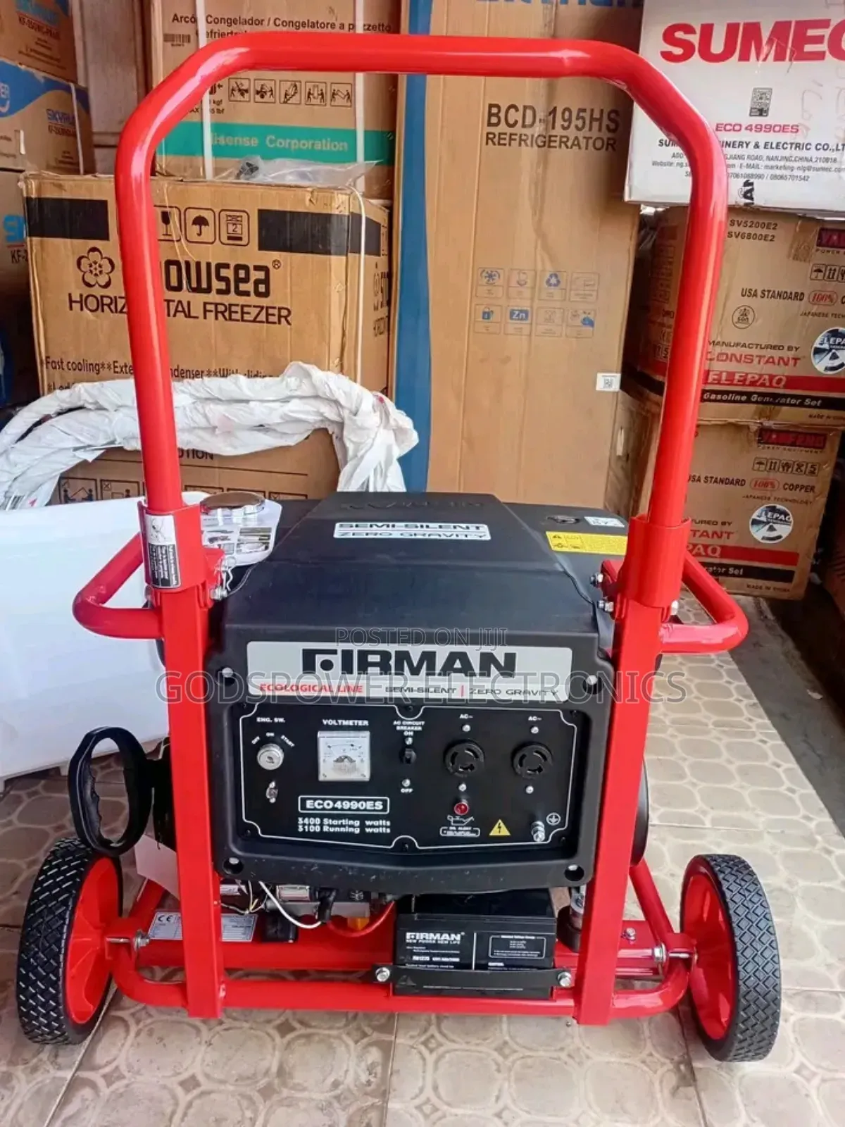 Sumec Firman Semi-Silent Generators Copper Coil