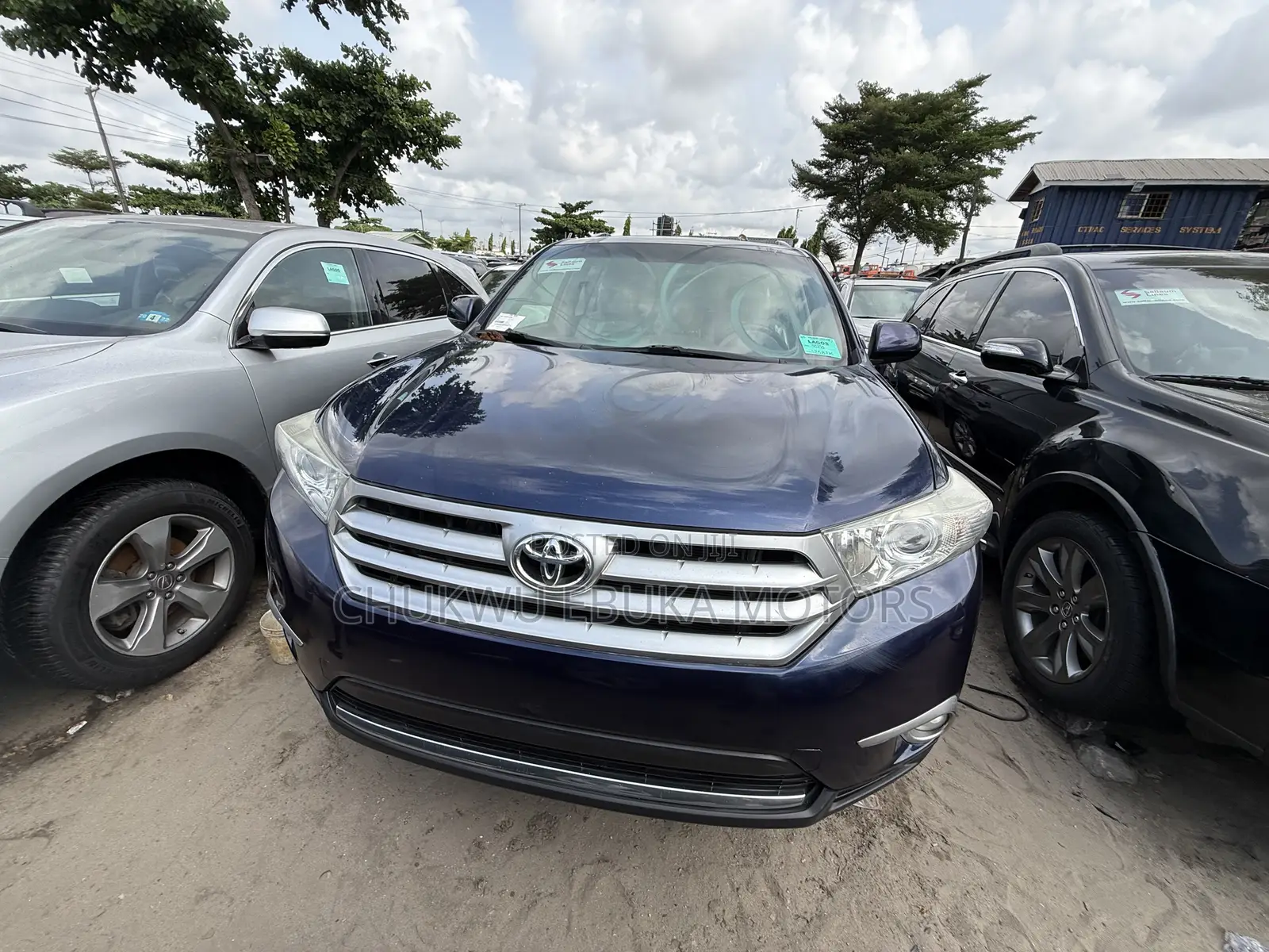 Toyota Highlander Limited 3.5L 2WD 2013 Blue