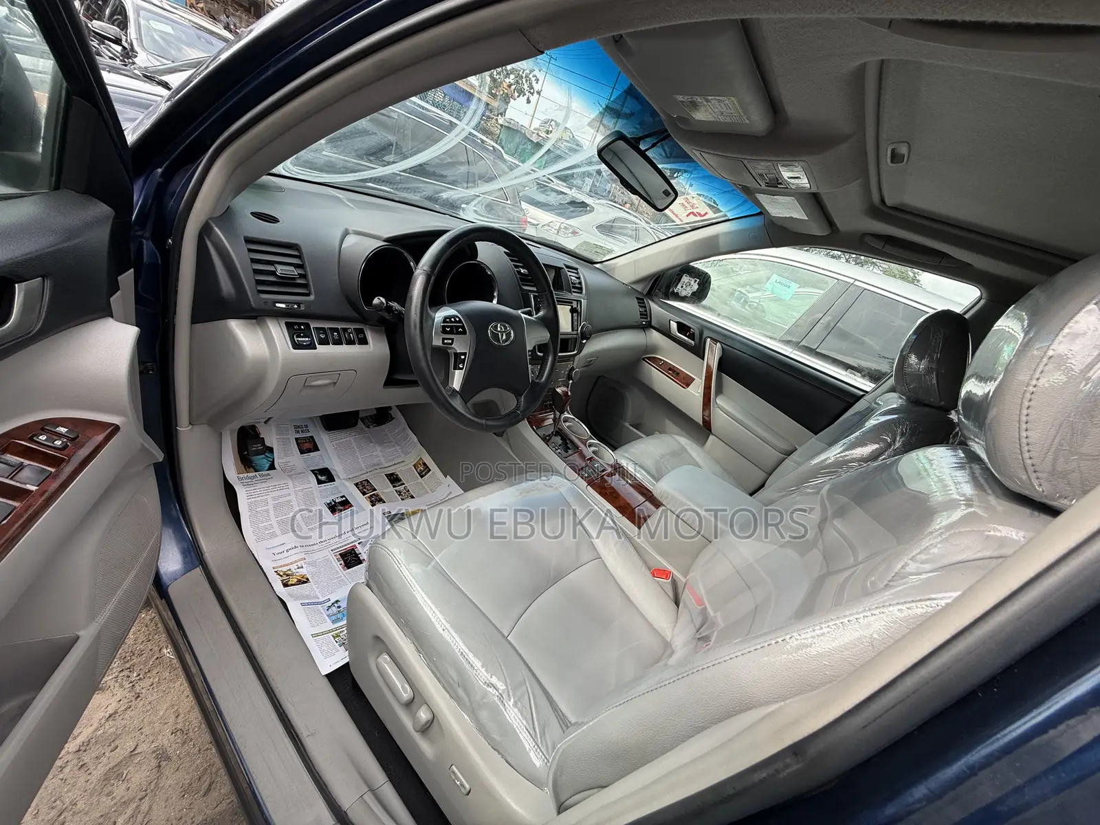 Toyota Highlander Limited 3.5L 2WD 2013 Blue