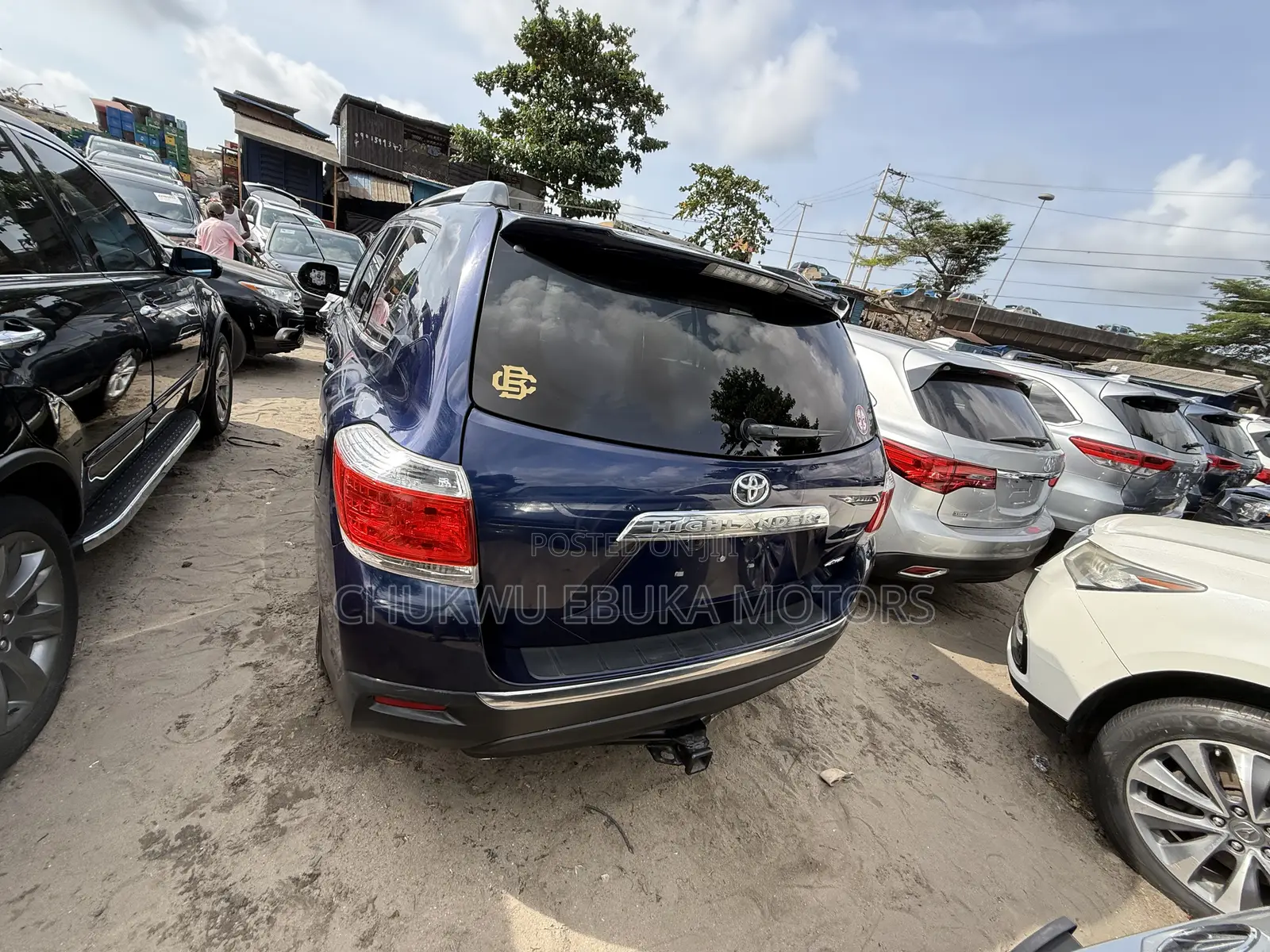 Toyota Highlander Limited 3.5L 2WD 2013 Blue