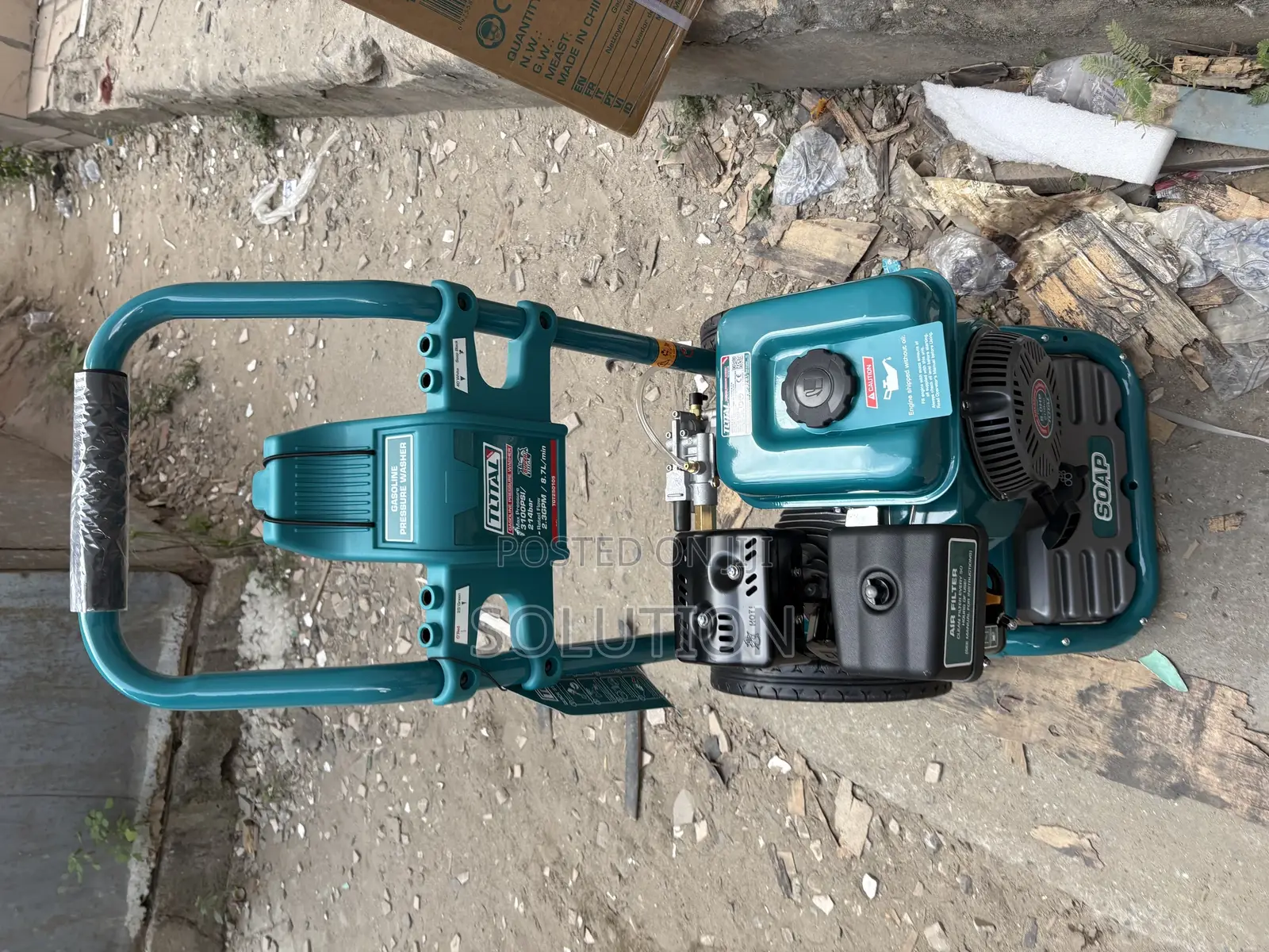Total Heavy Duty 6hp Pressure Washer