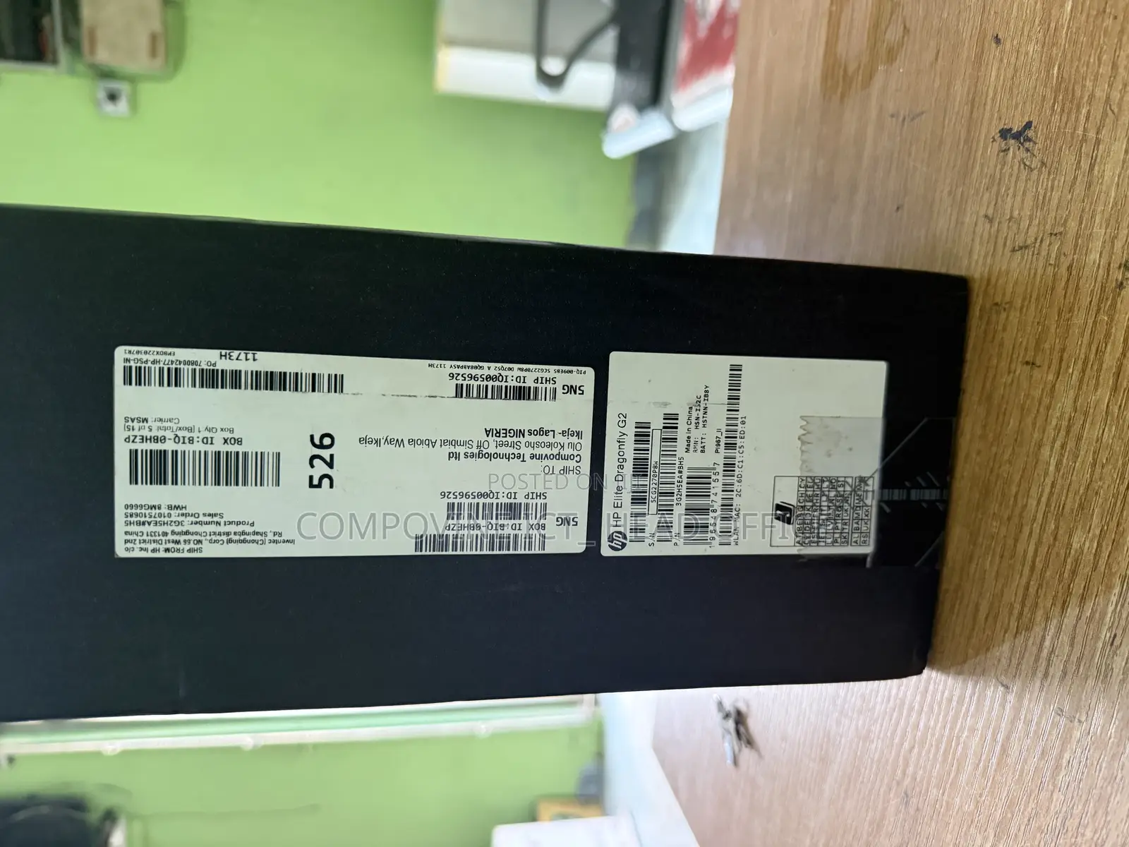 New Laptop HP Dragonfly G2 16GB Intel Core i7 SSD 512GB