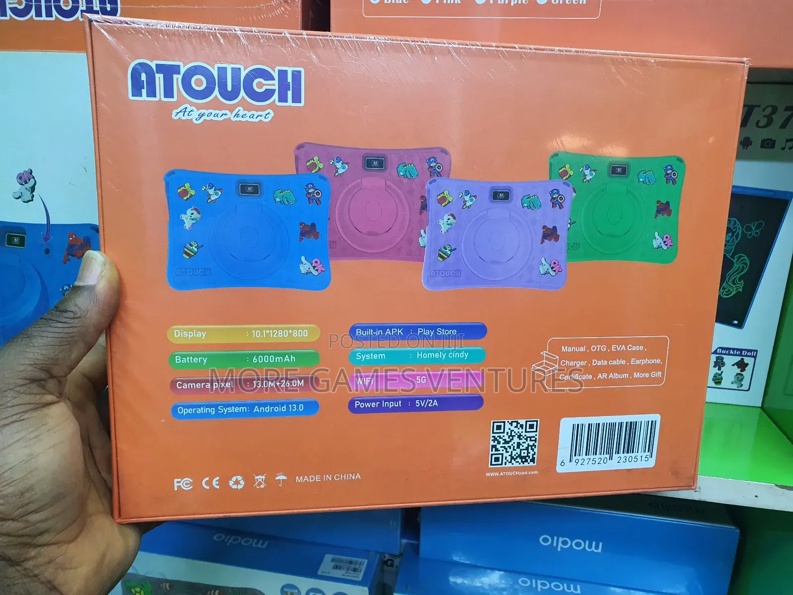 New Atouch KT37 512 GB Blue