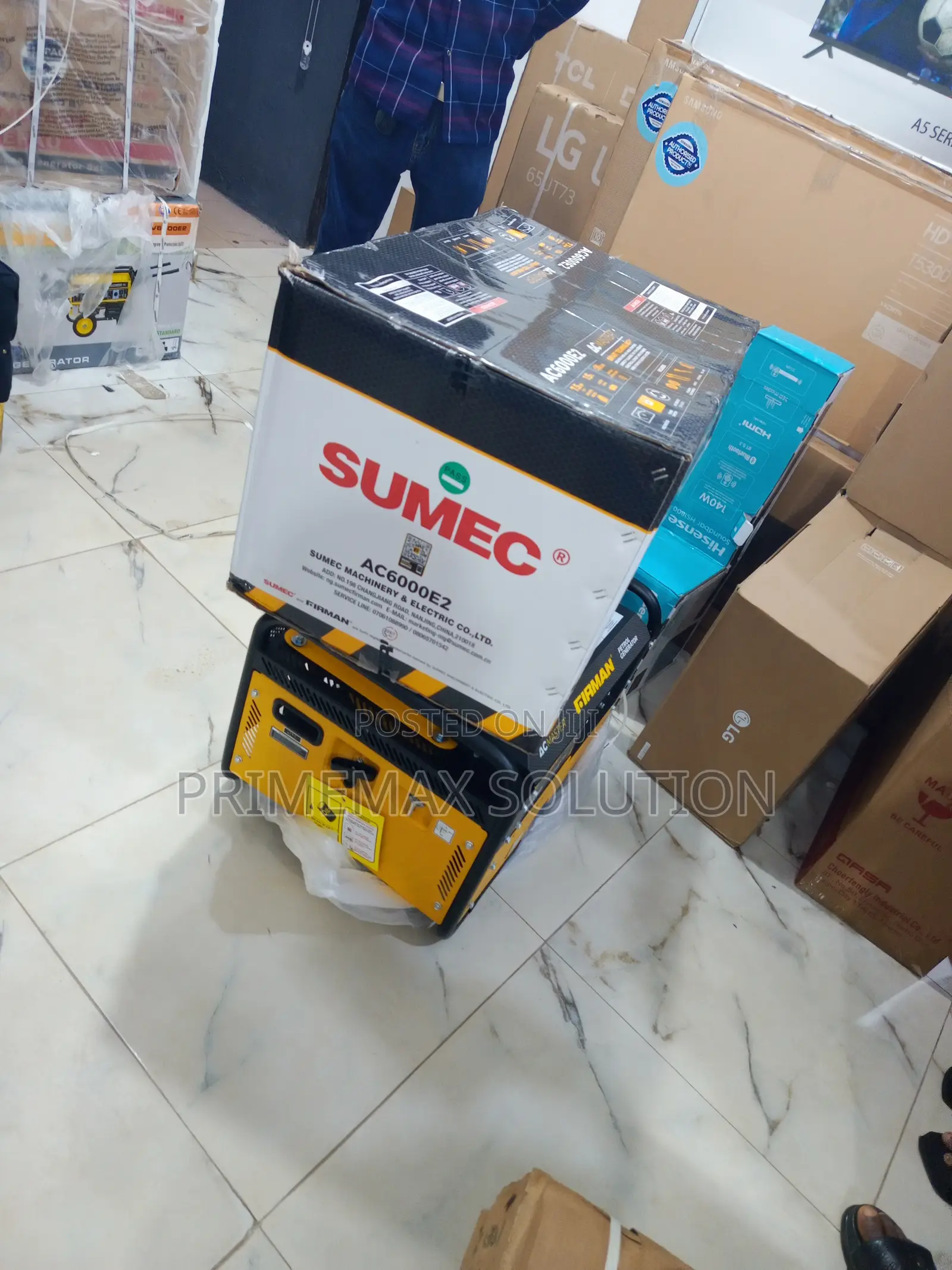 3600w Rated Running – Firman Ac6000e2 Generator