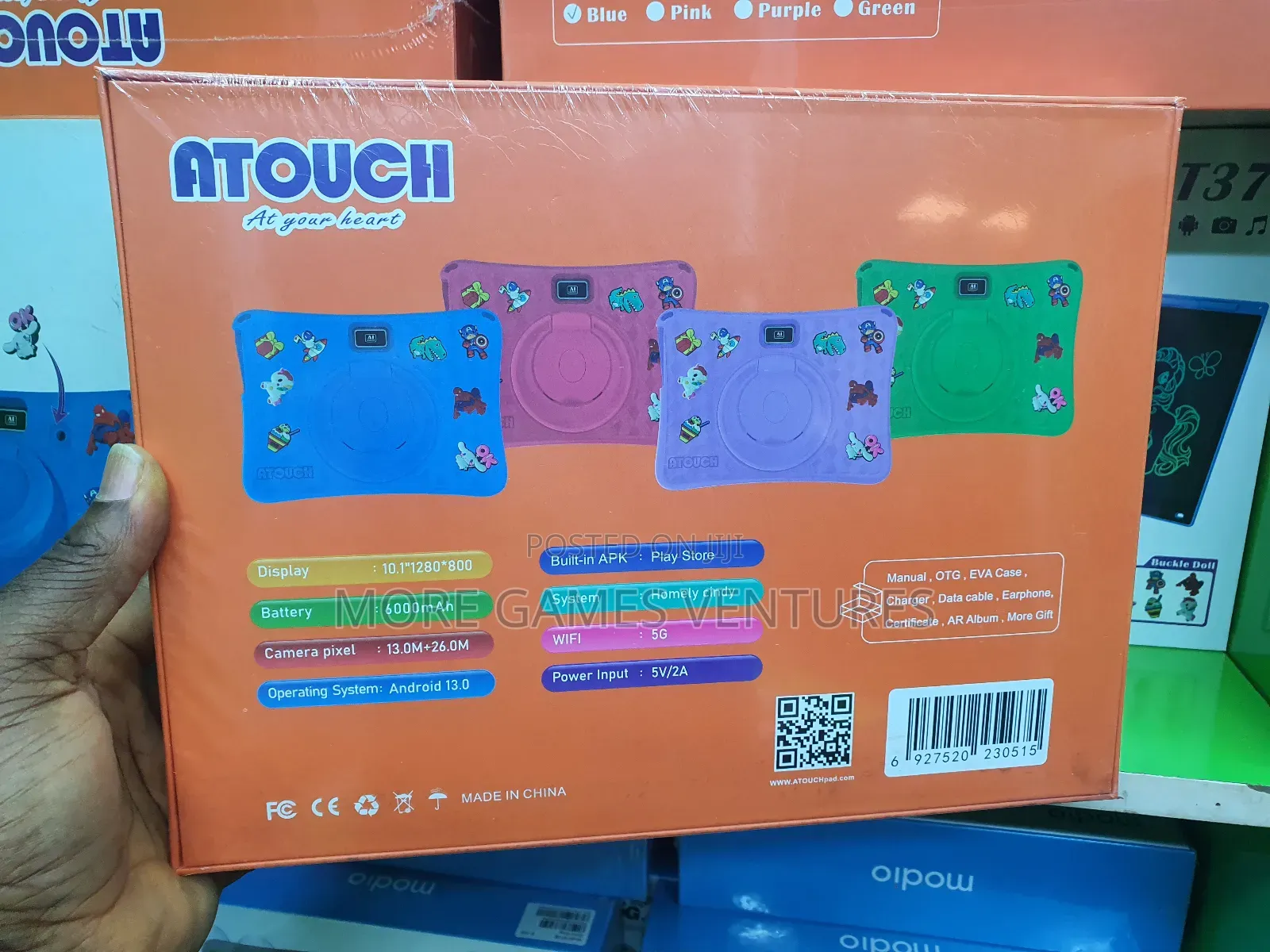 New Atouch KT37 512 GB Green