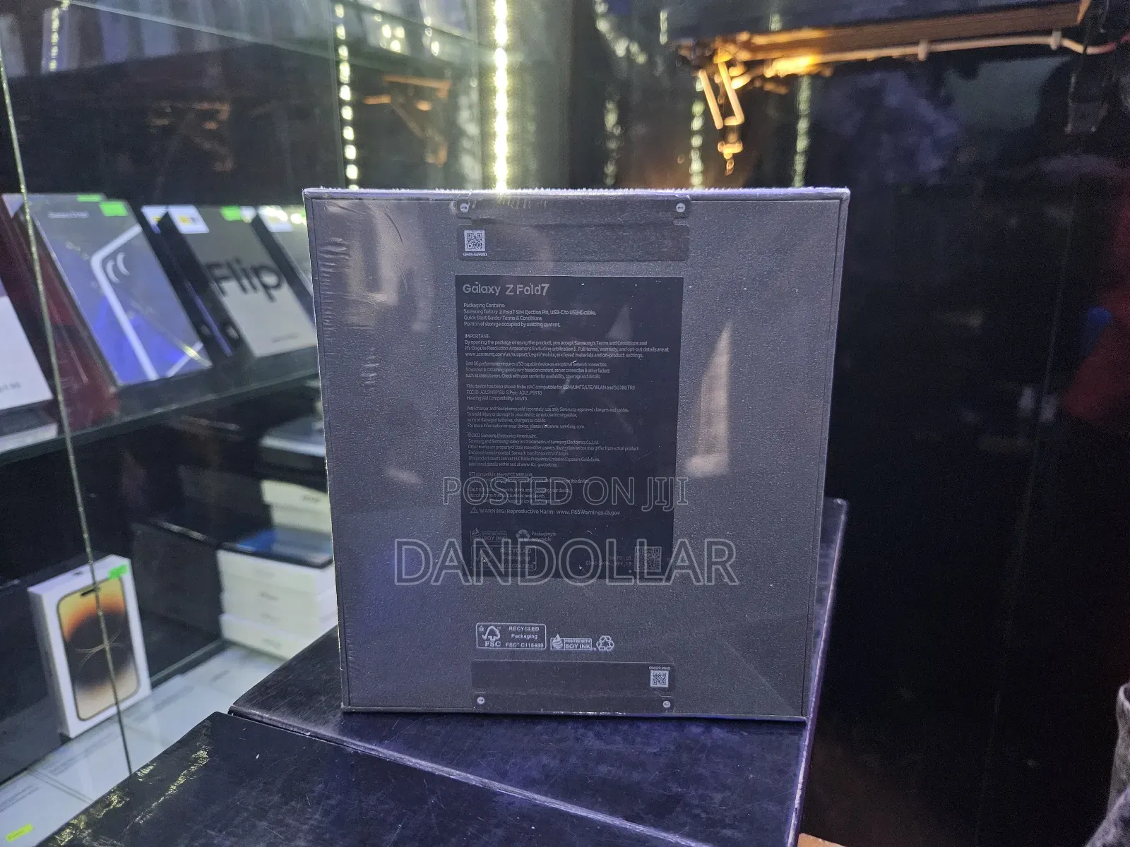 New Samsung Galaxy Z Fold7 256 GB Blue