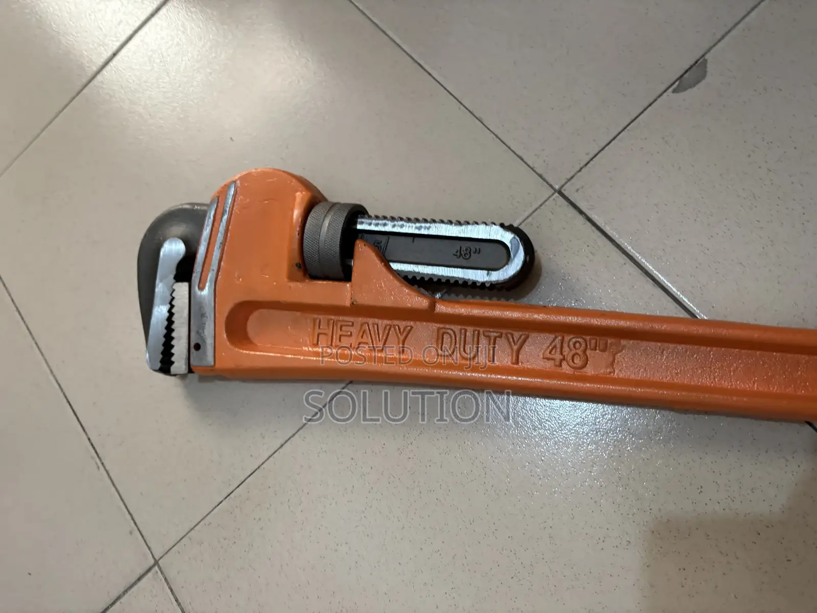 Heavy Duty 48” Pipe Wrench