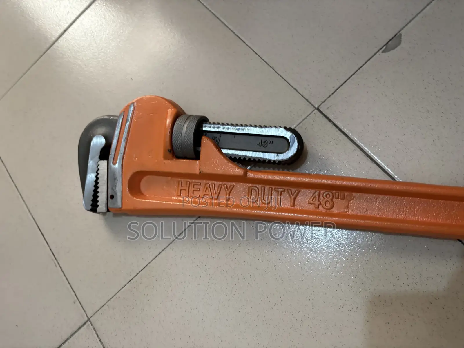 Heavy Duty 48” Pipe Wrench