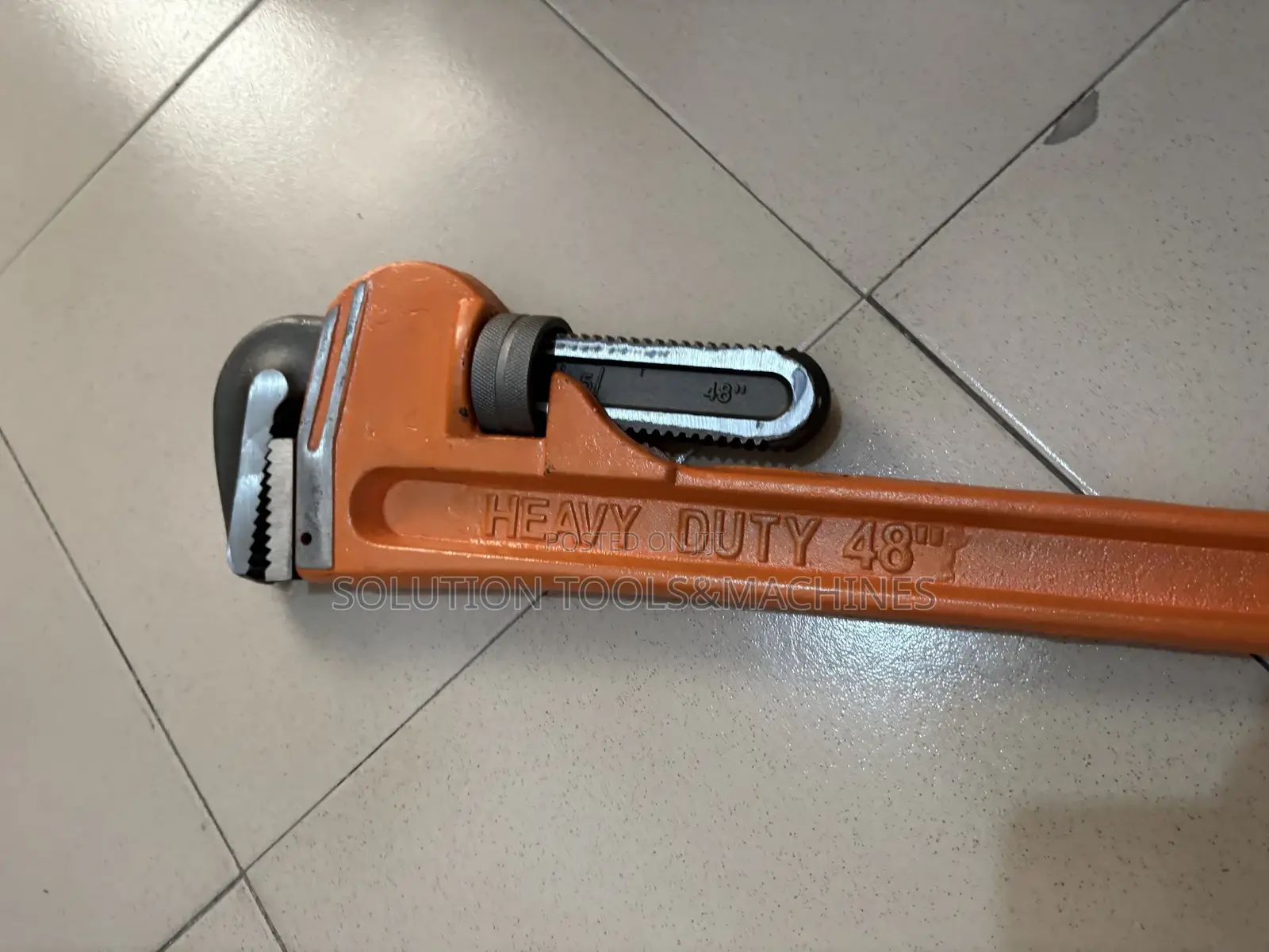 Heavy Duty 48” Pipe Wrench