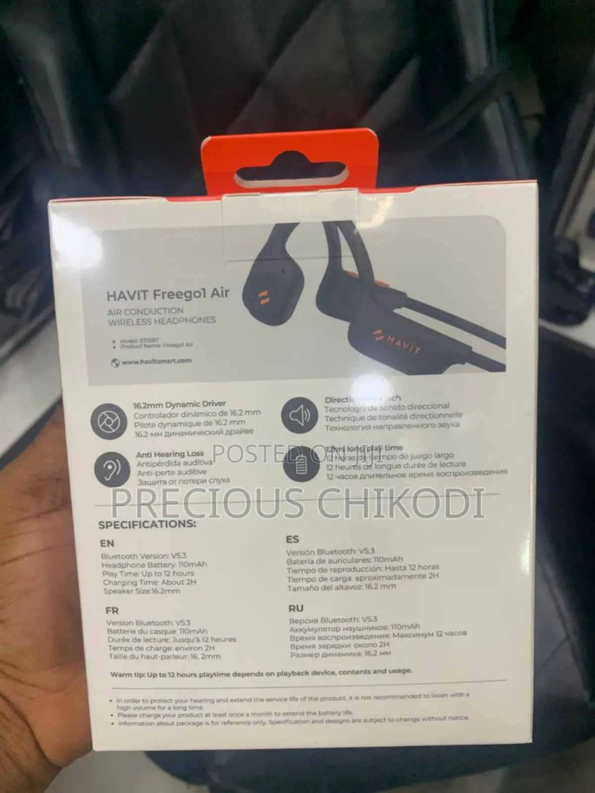 Havit Air Conduction Wireless Headphones