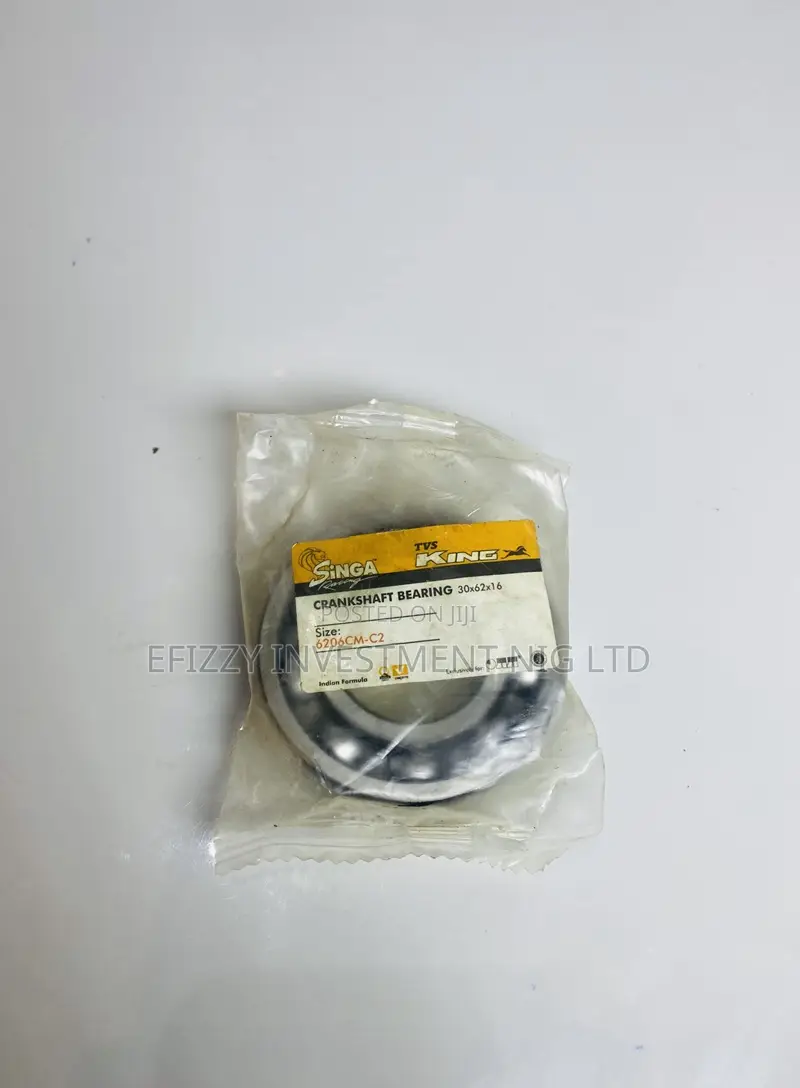 TVS King Crankshaft Bearing 30x61x16 620 6cm-C2 (Efy058)