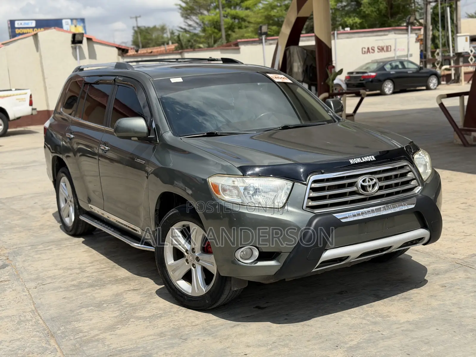Toyota Highlander Limited 2009 Gray