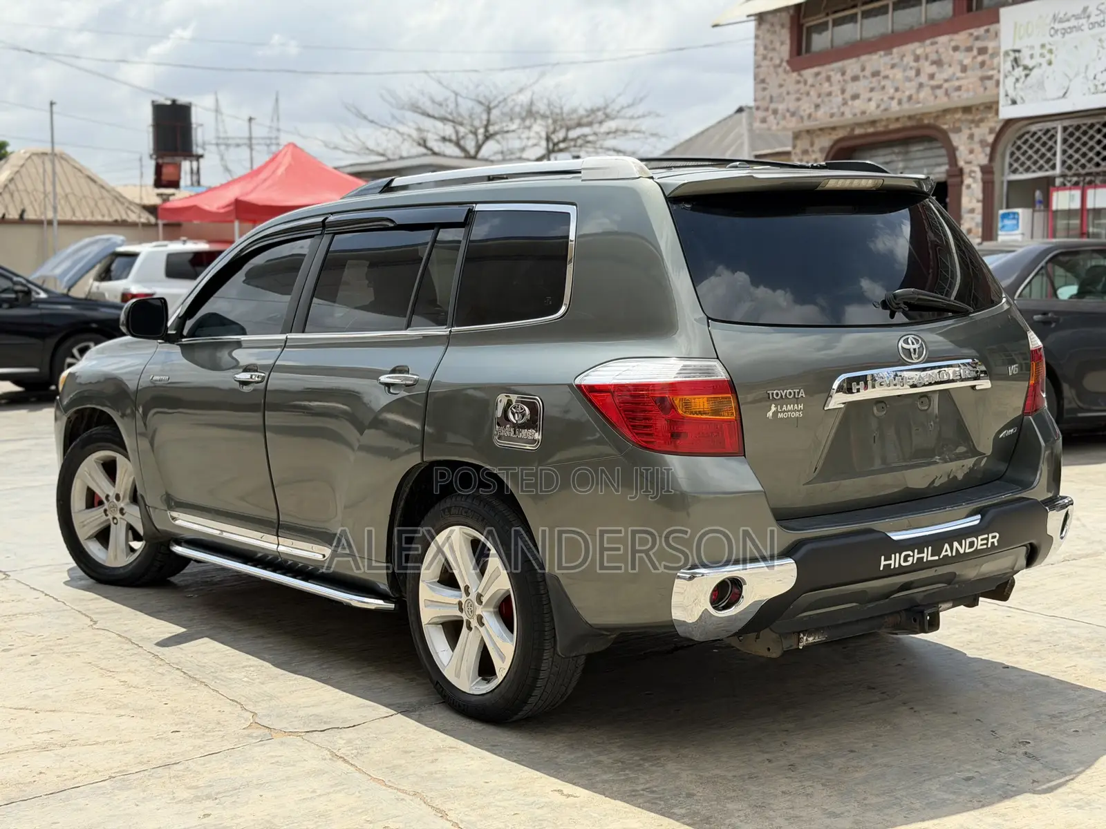 Toyota Highlander Limited 2009 Gray