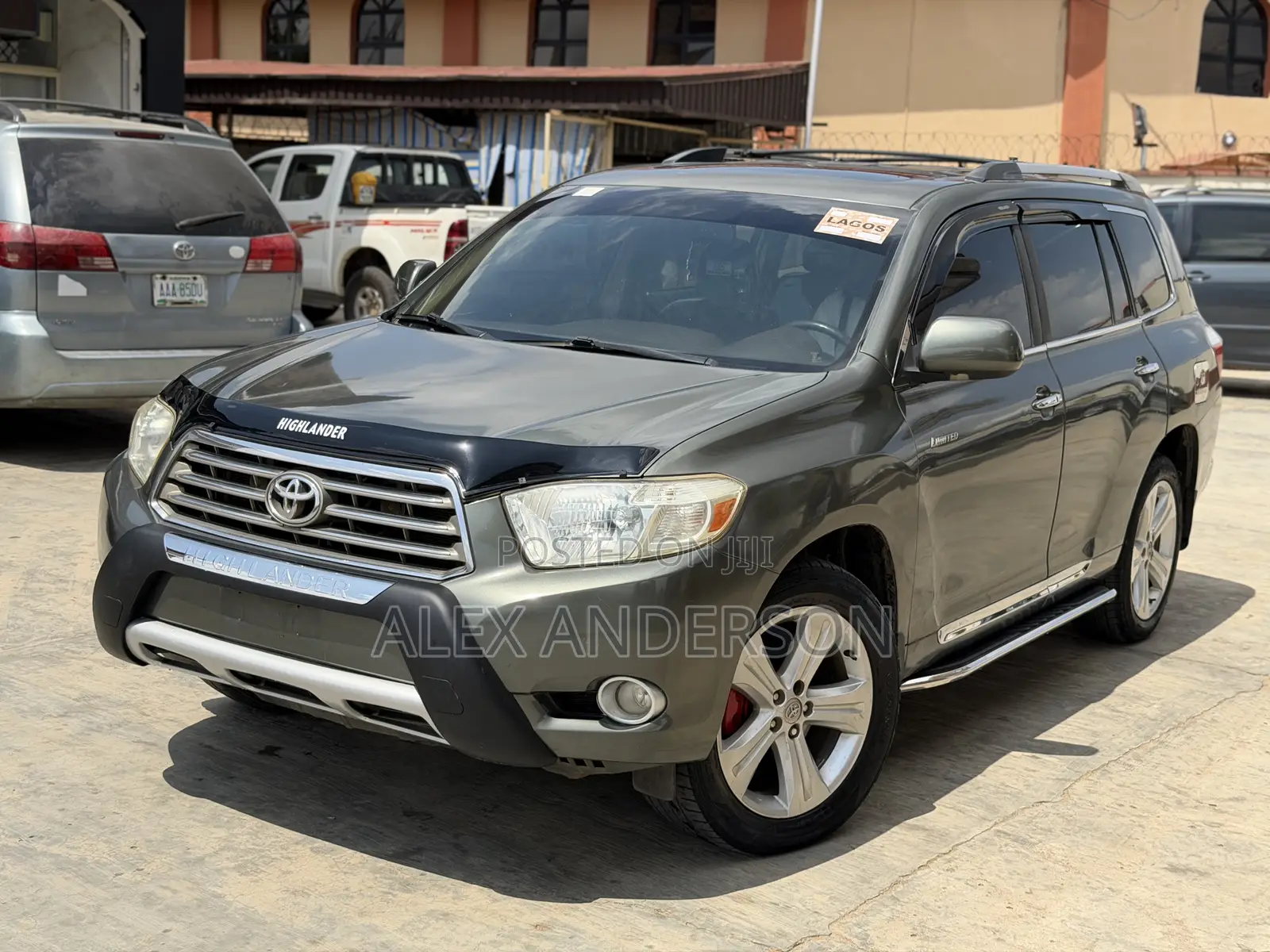 Toyota Highlander Limited 2009 Gray