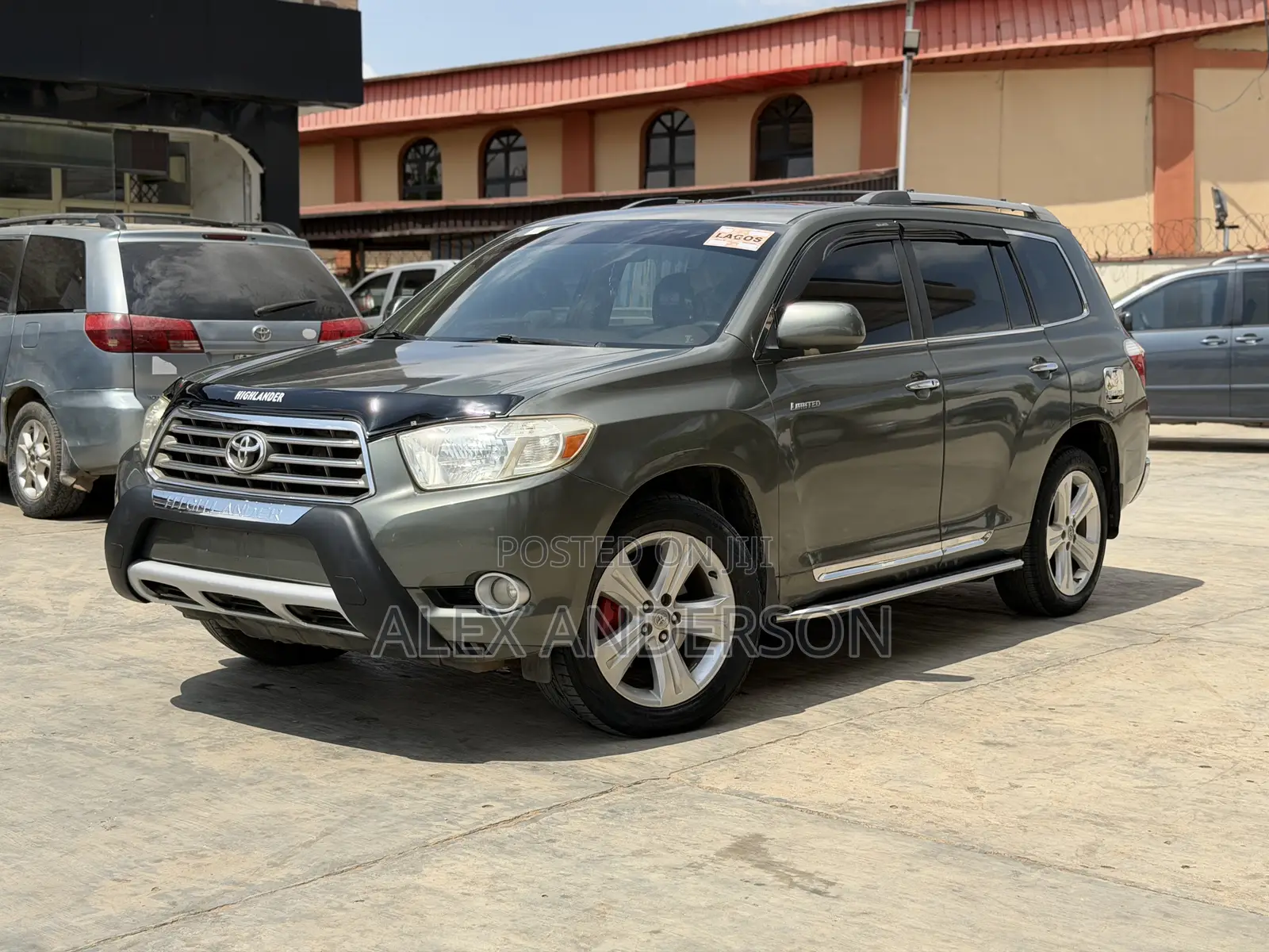 Toyota Highlander Limited 2009 Gray