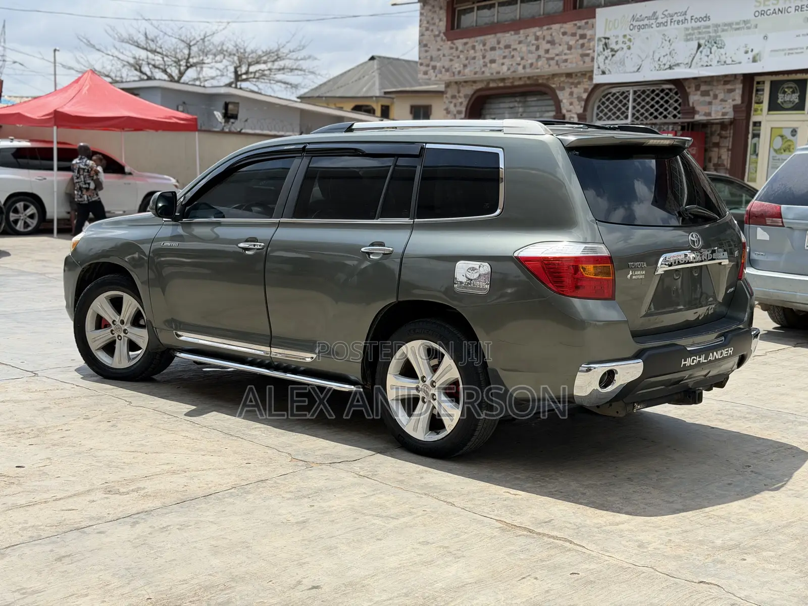 Toyota Highlander Limited 2009 Gray