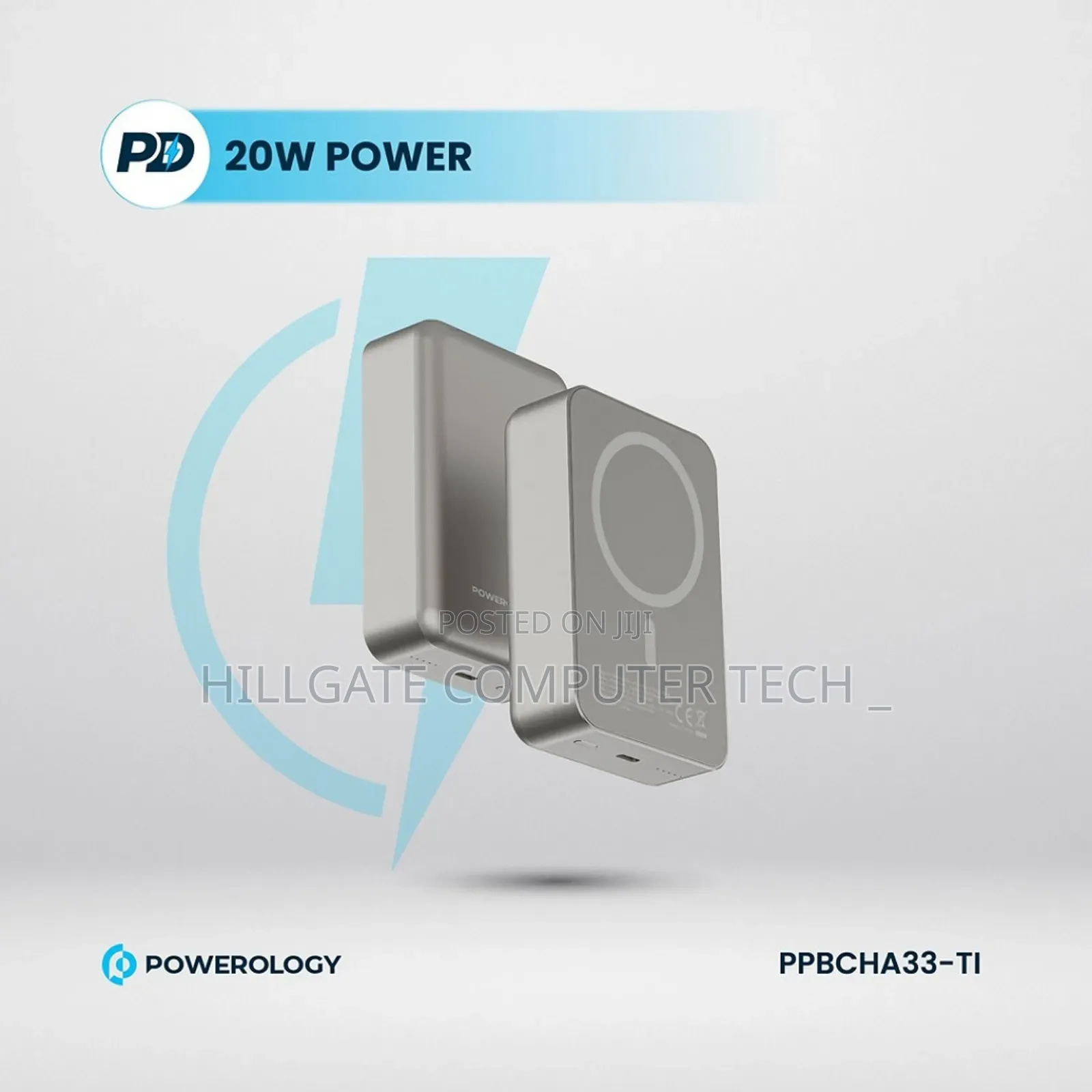 Powerology Magsafe 20,000mah Powerbank 20w