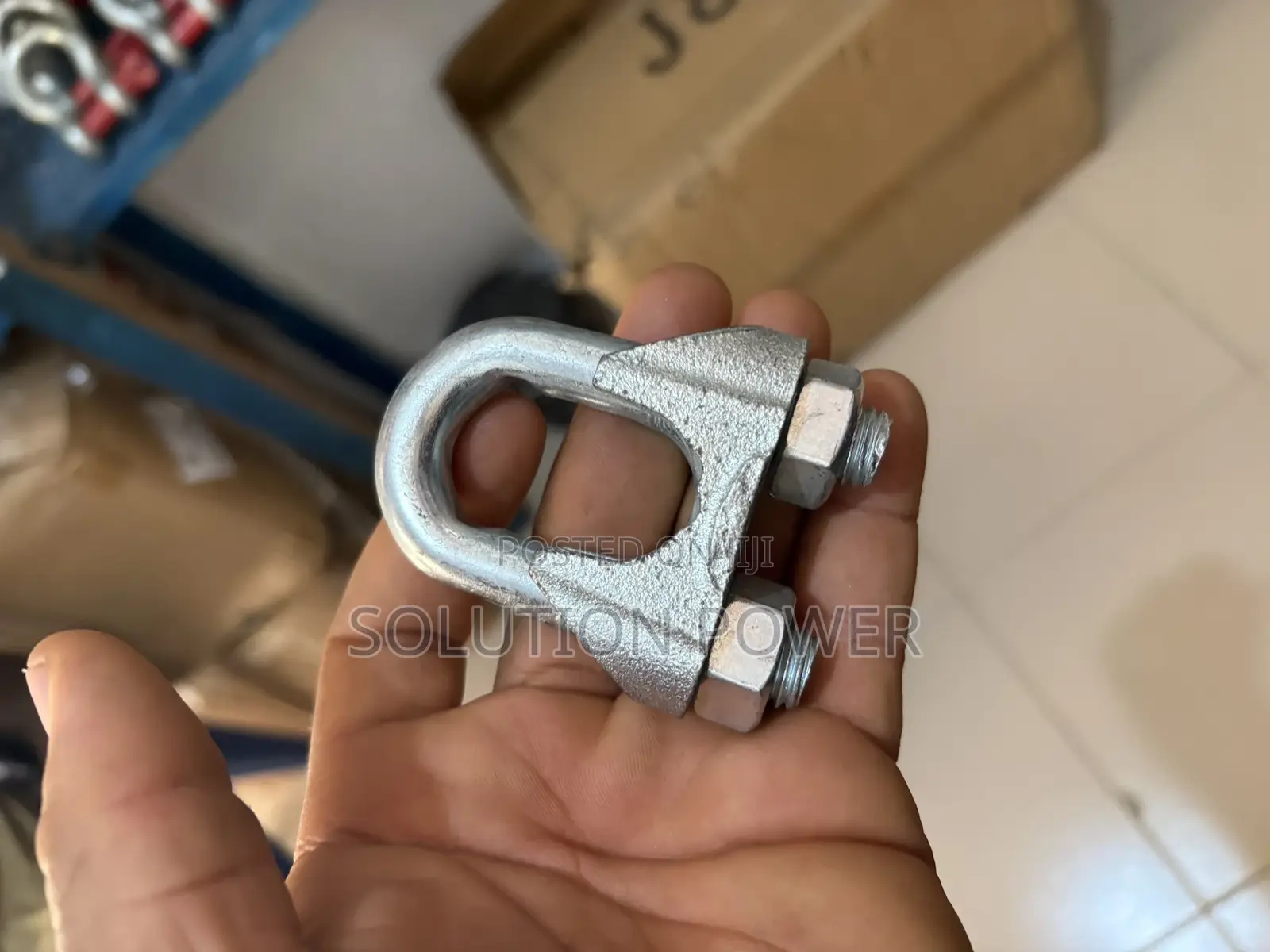 Original Galvanize U-Bolt Wire Clamp (30mm)
