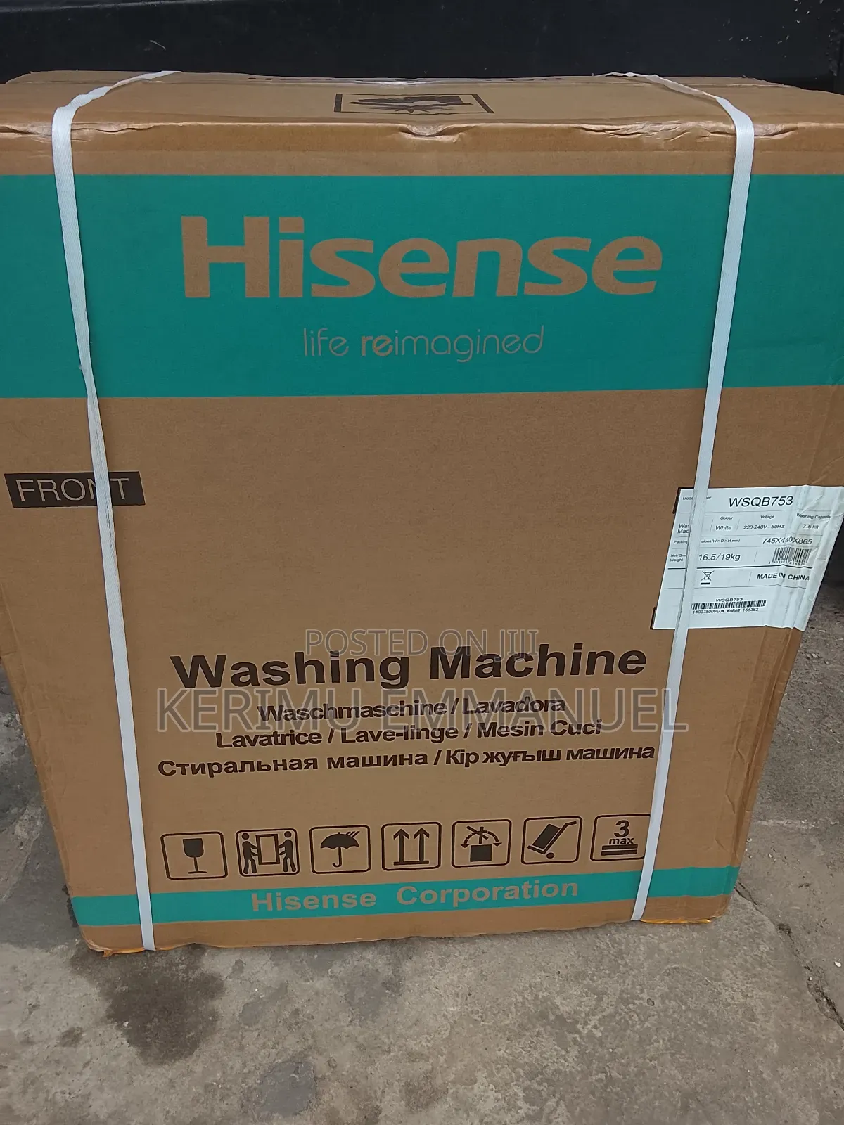 Hisense 7kg Washing Machine