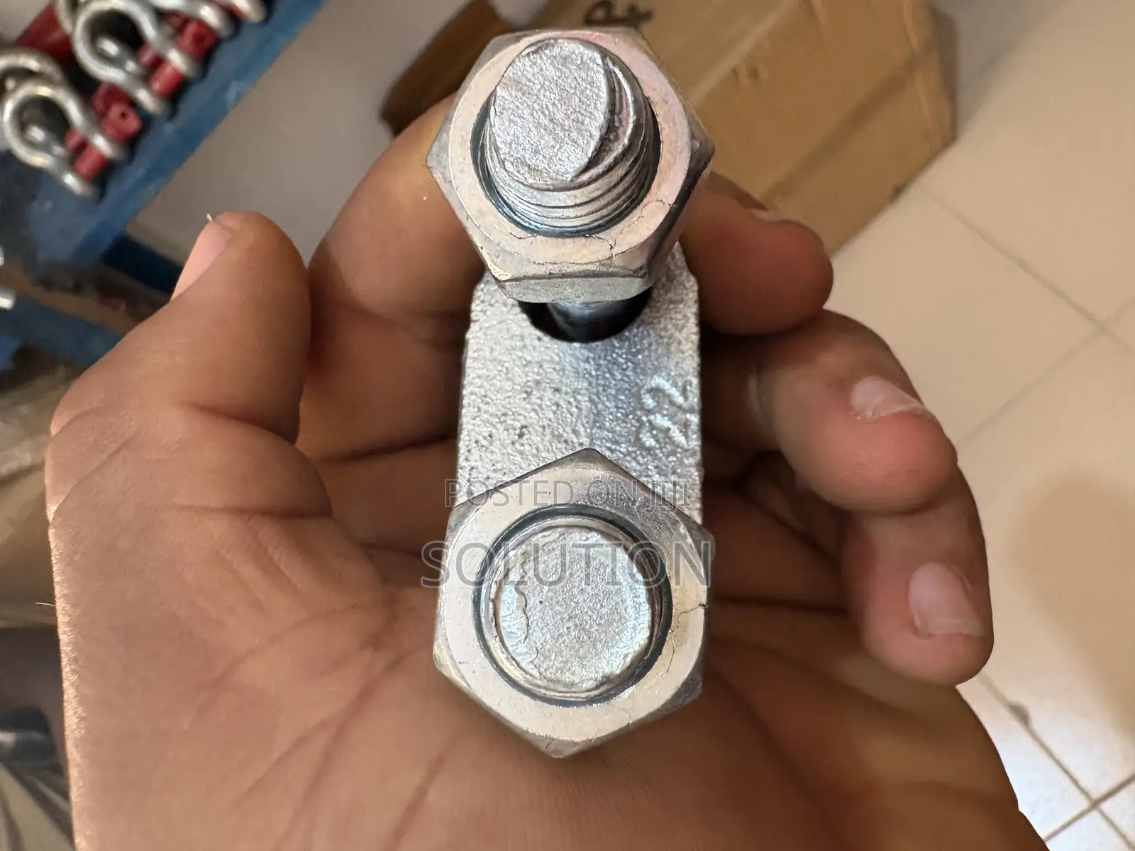 22mm Original U-Bolt Galvanize Wire Clamp