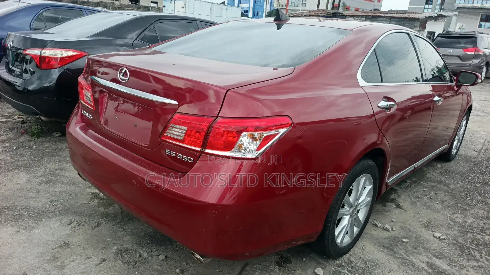 Lexus ES 350 2011 Red