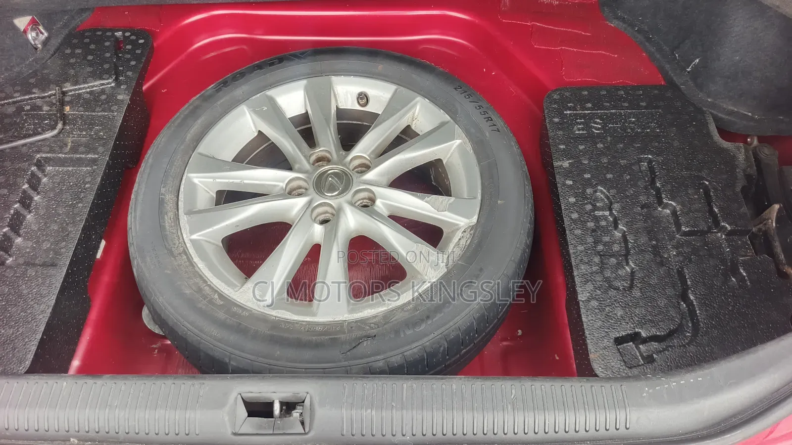Lexus ES 350 2011 Red