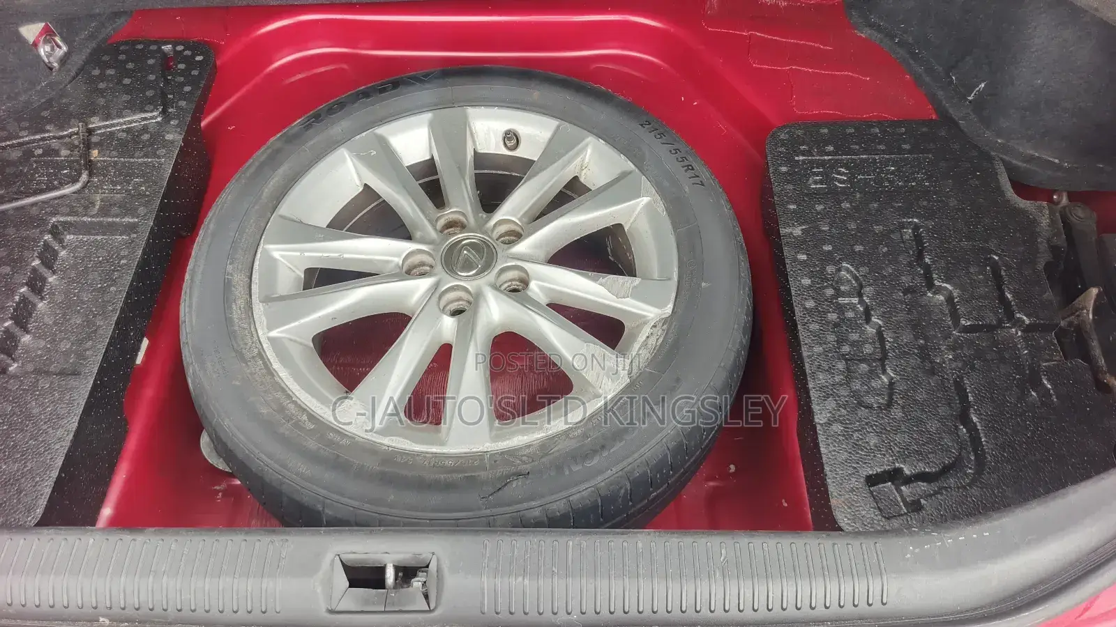 Lexus ES 350 2011 Red