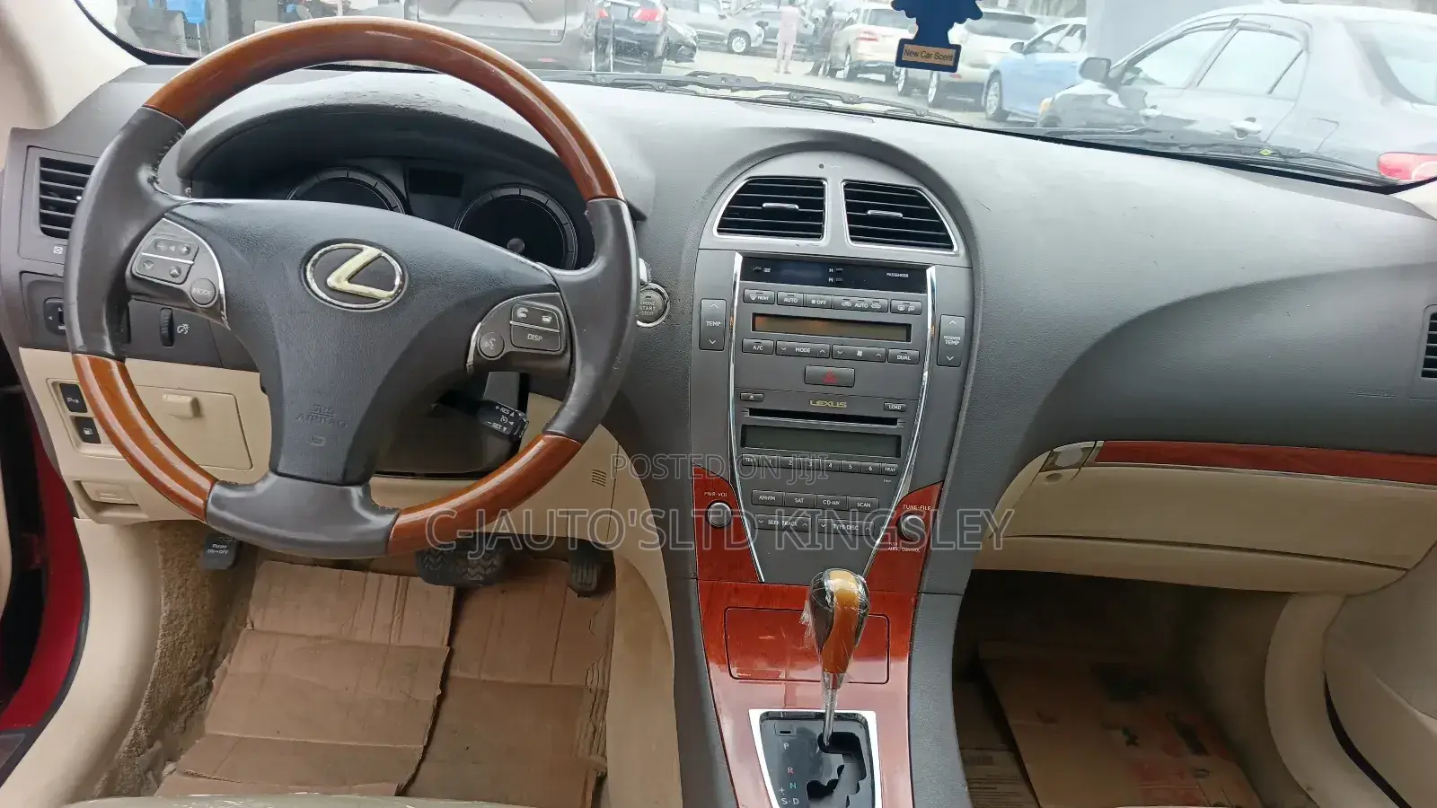 Lexus ES 350 2011 Red