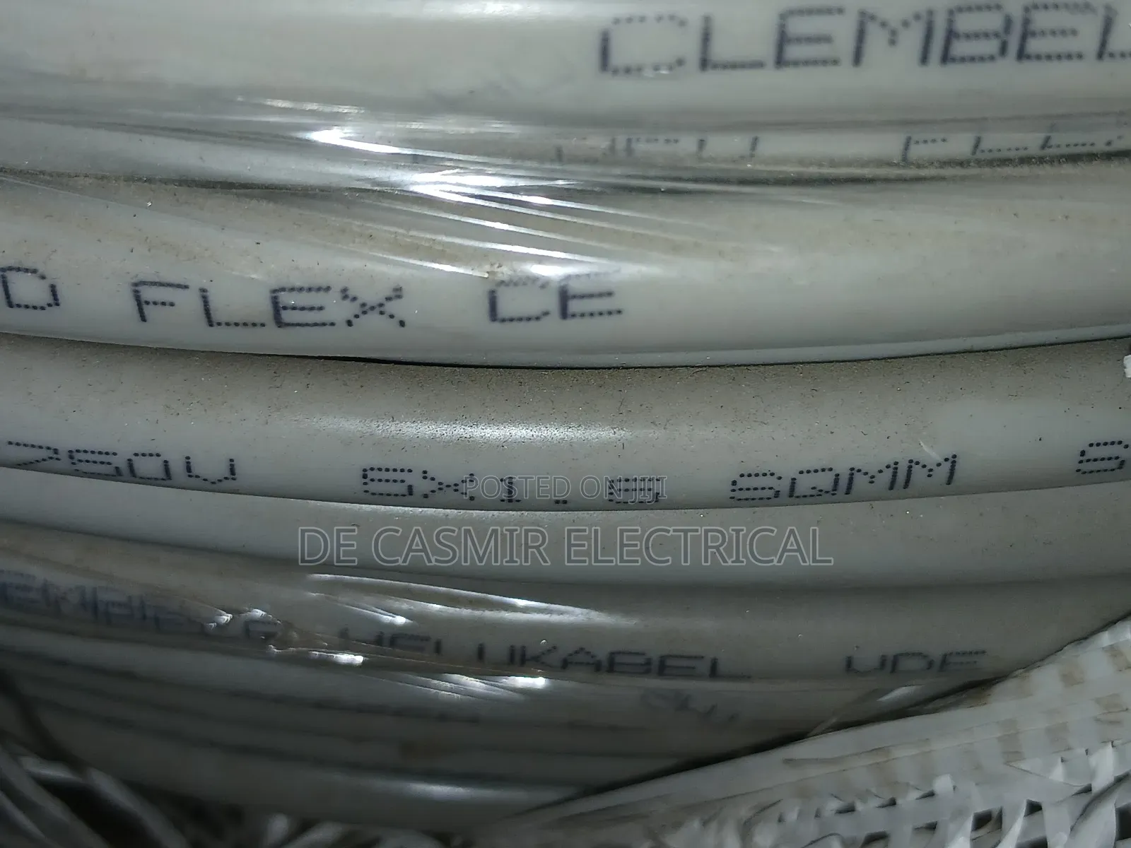 5×1 5mm2 Flexible Cable PVC/PVC 600/1000 Volts