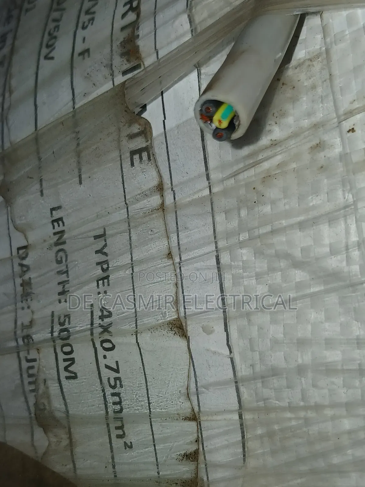 4x0.75mm2 Flexible Cable PVC/PVC
