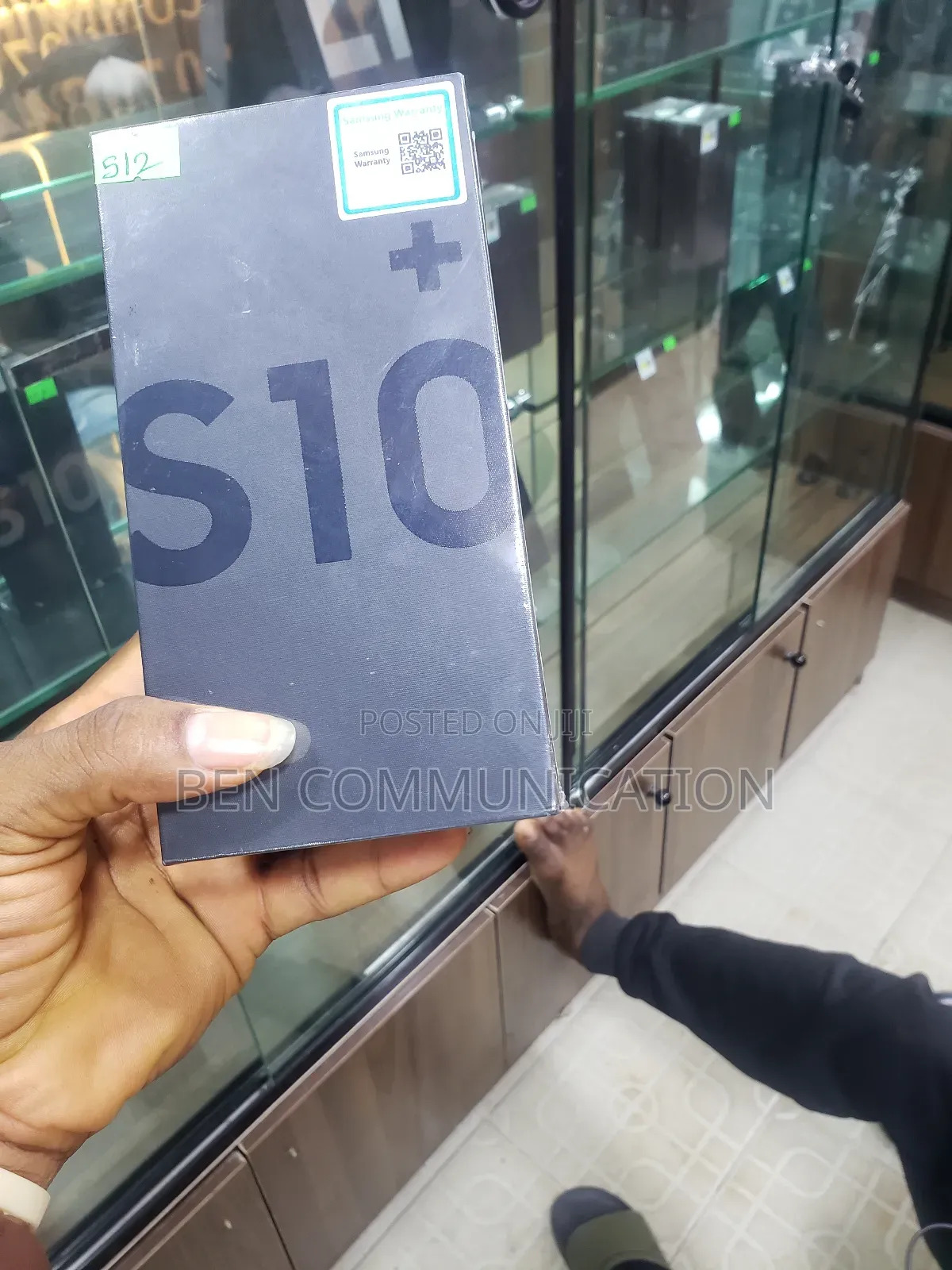 New Samsung Galaxy S10 Plus 512 GB Black