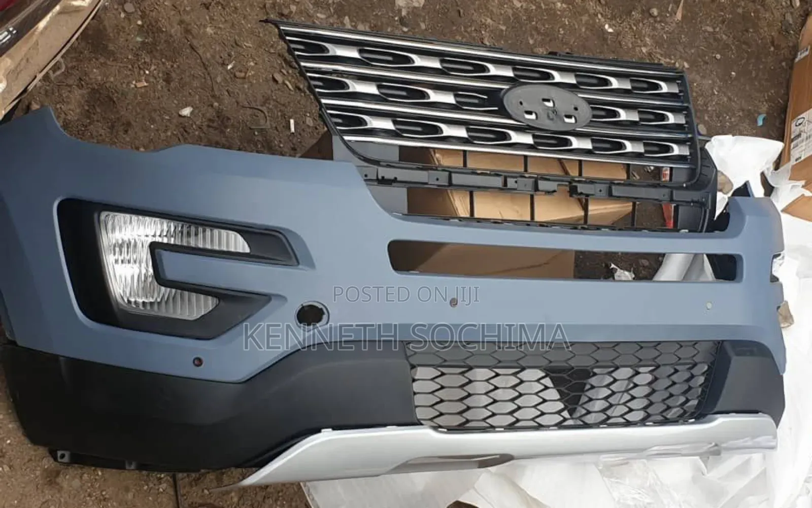 Complete Front Bumper Ford Explorer 2016/2017