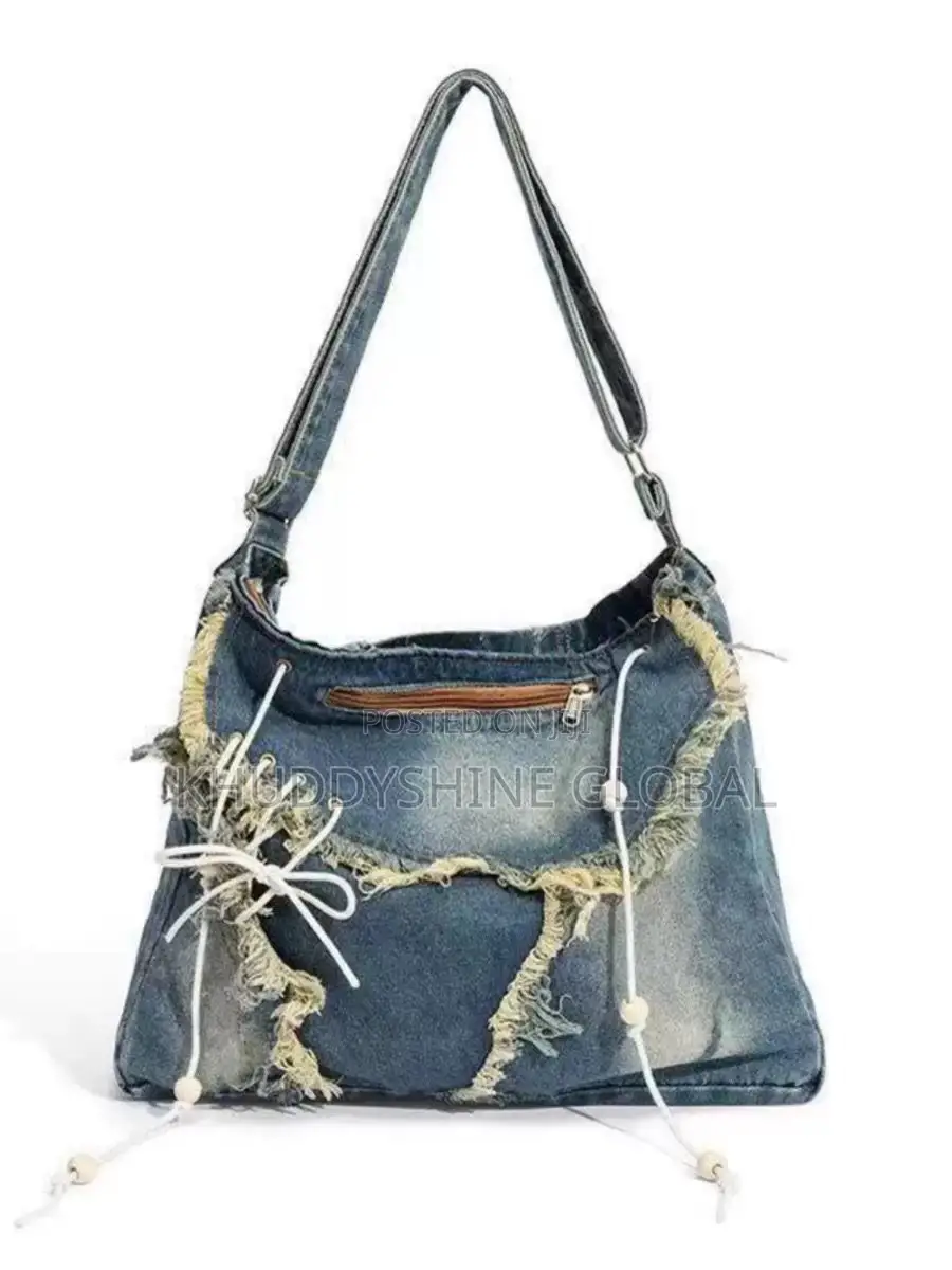Jean Material Quality Side Bags